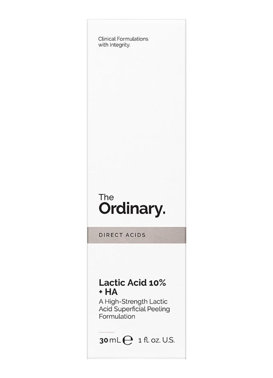 The Ordinary Lactic Acid 10% + HA 2% - peeling - detail 2 undefined