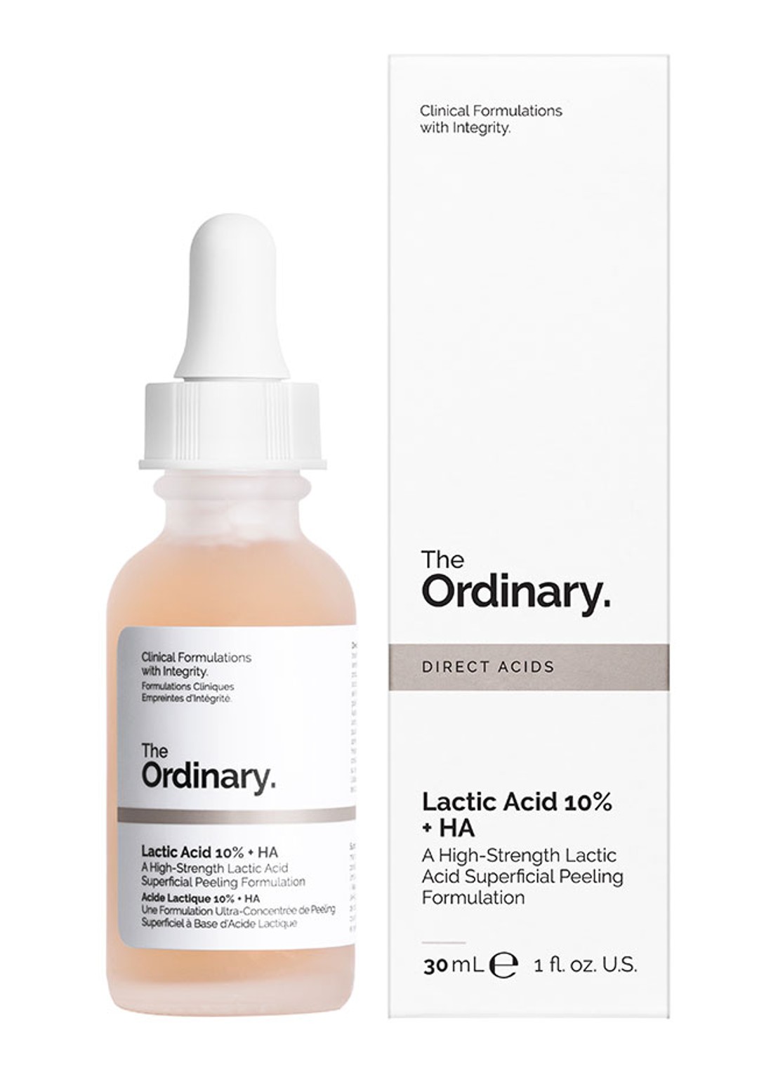 The Ordinary Lactic Acid 10% + HA 2% - peeling - voorkant 5 undefined