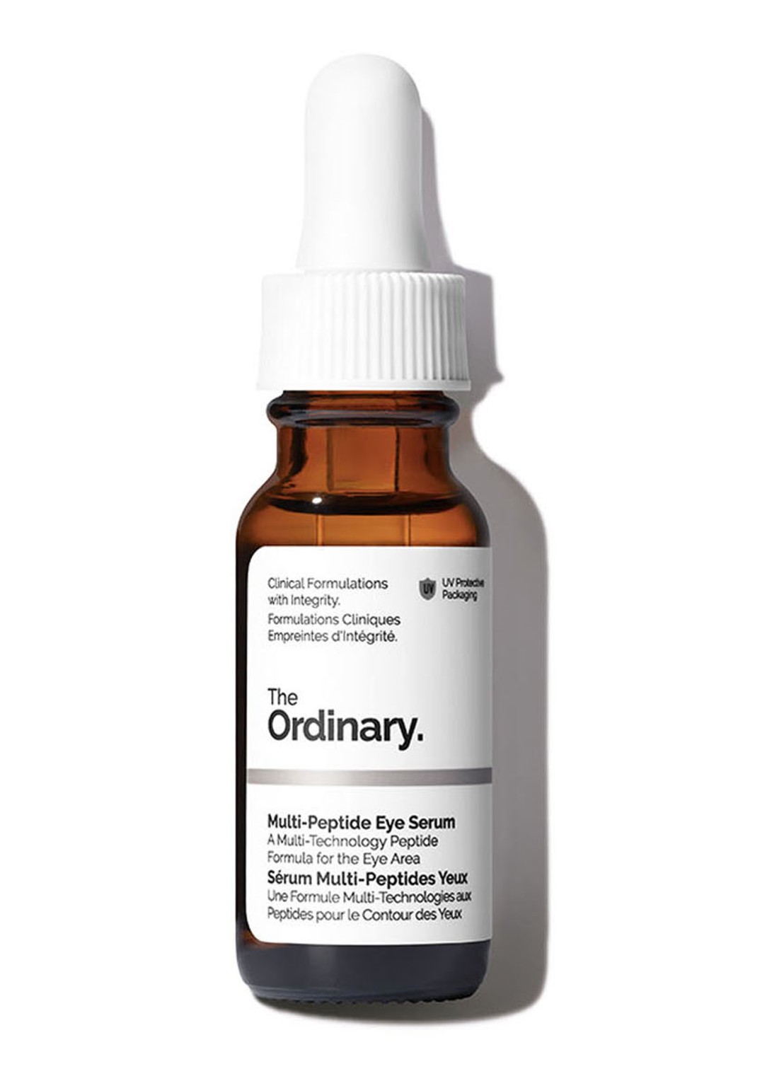 The Ordinary Multi-Peptide Eye Serum - oogserum - voorkant wit
