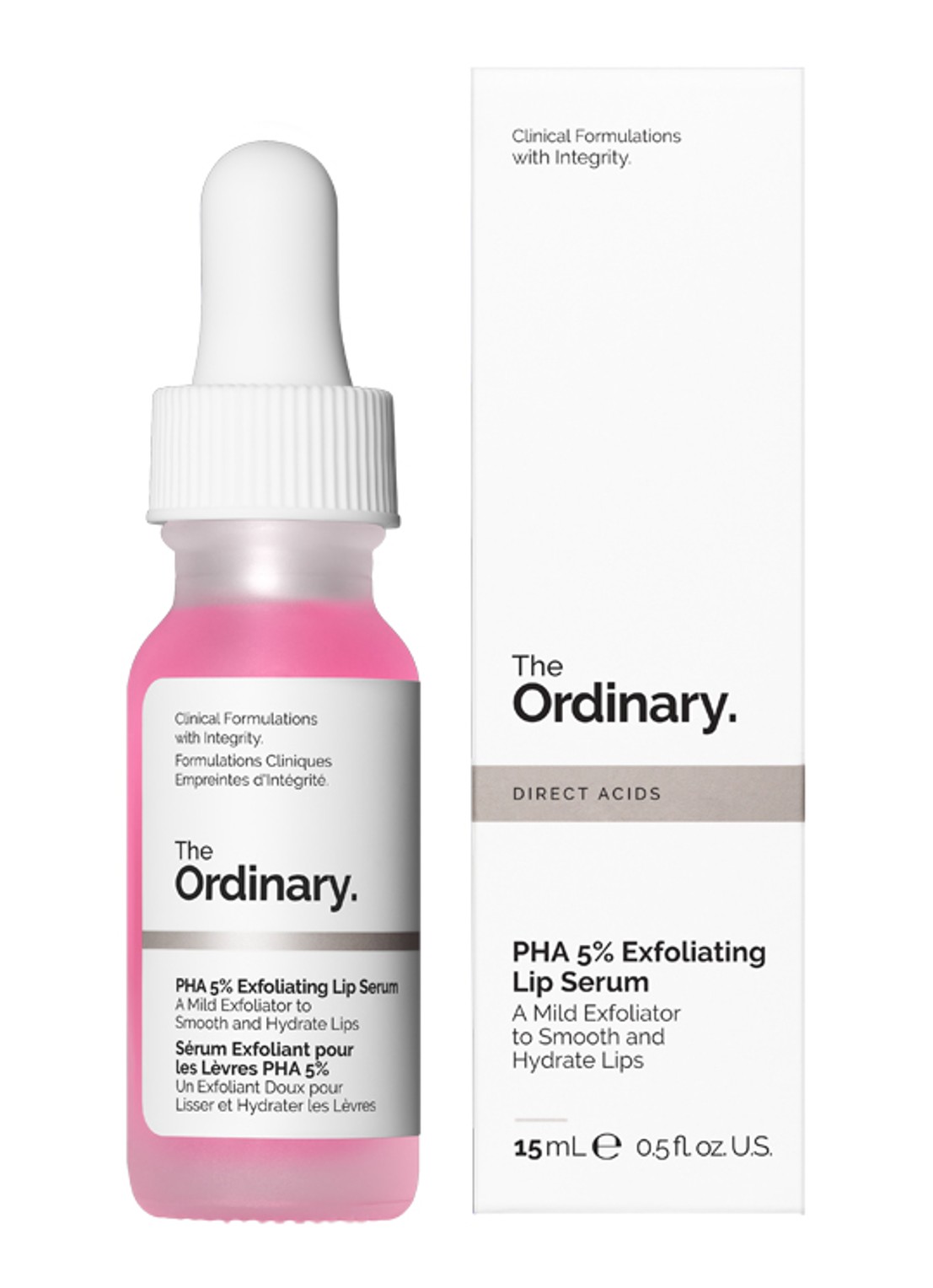 The Ordinary PHA 5% Exfoliating Lip Serum - Lipserum - voorkant 5 undefined