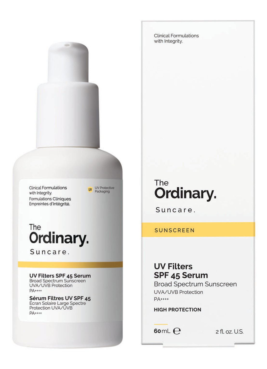 The Ordinary UV Filters SPF 45 Serum | The Ordinary​ - zonnebrand - voorkant 2 undefined