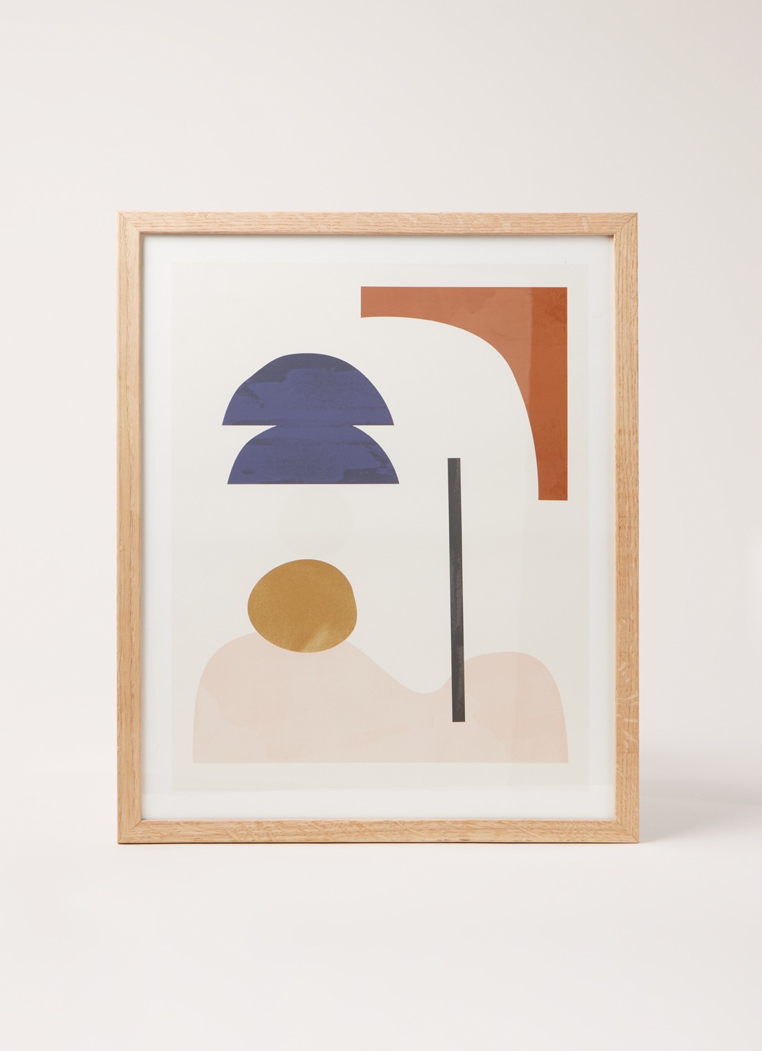 THE POSTER CLUB Shapescape 08, Jan Skacelik print - voorkant 2 beige