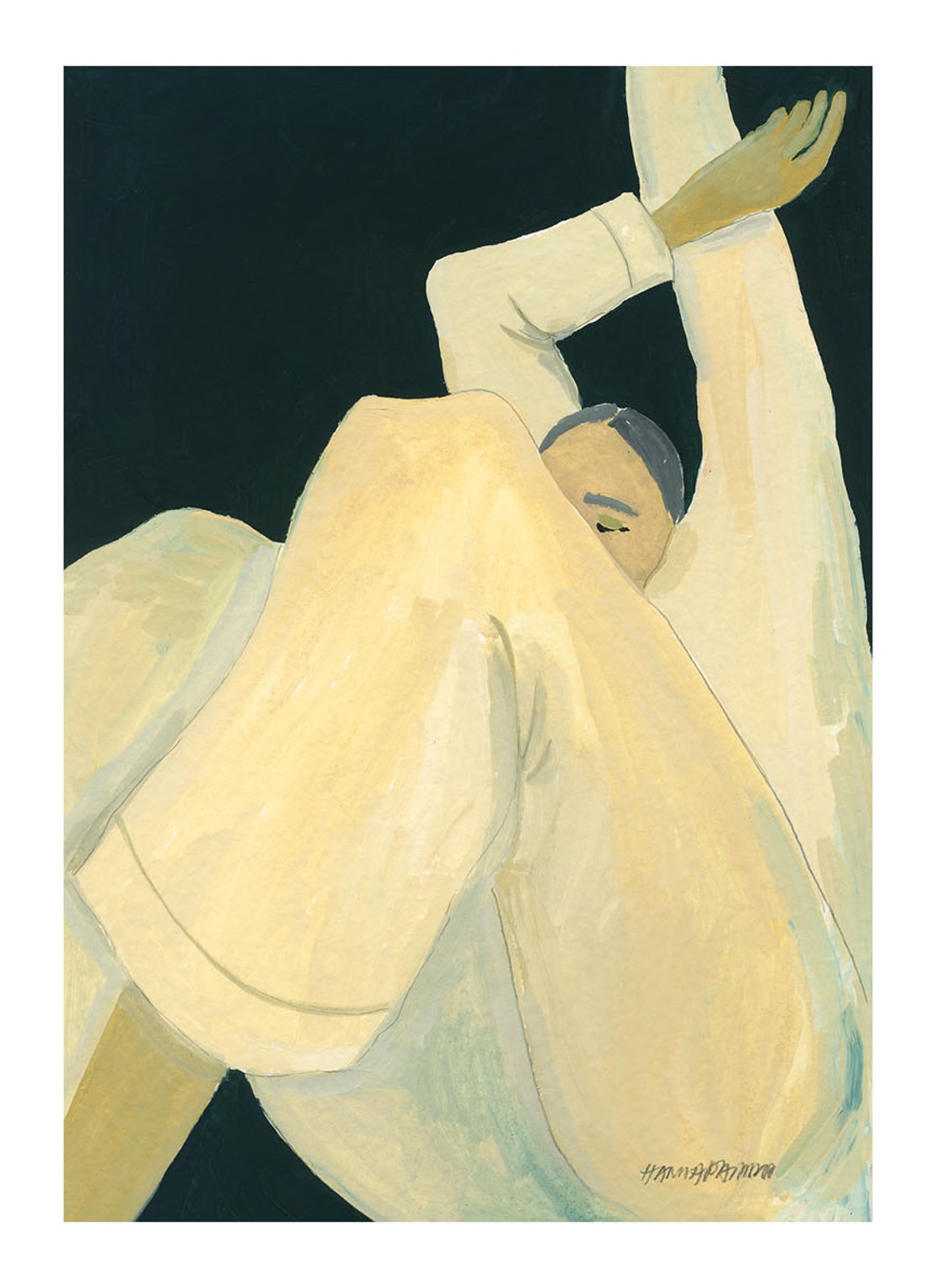 THE POSTER CLUB The Dream, Hanna Peterson print - voorkant 2 zwart