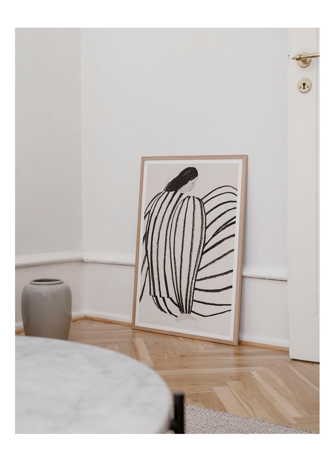 THE POSTER CLUB You, Sofia Lind print - voorkant 3 zwart