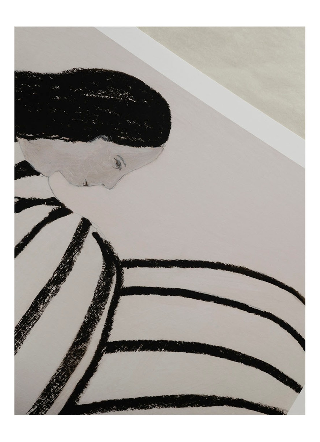 THE POSTER CLUB You, Sofia Lind print - detail zwart