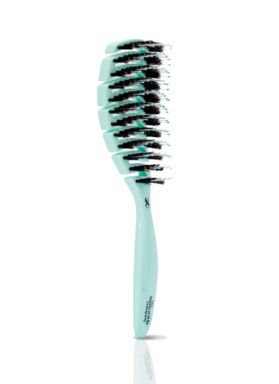 The Smooth Company The Detangled™ Brush - haarborstel - voorkant blauw
