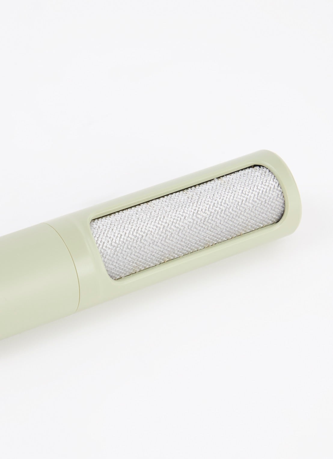 The Steamery Lint pluizenborstel 18,3 cm - voorkant 2 lindegroen