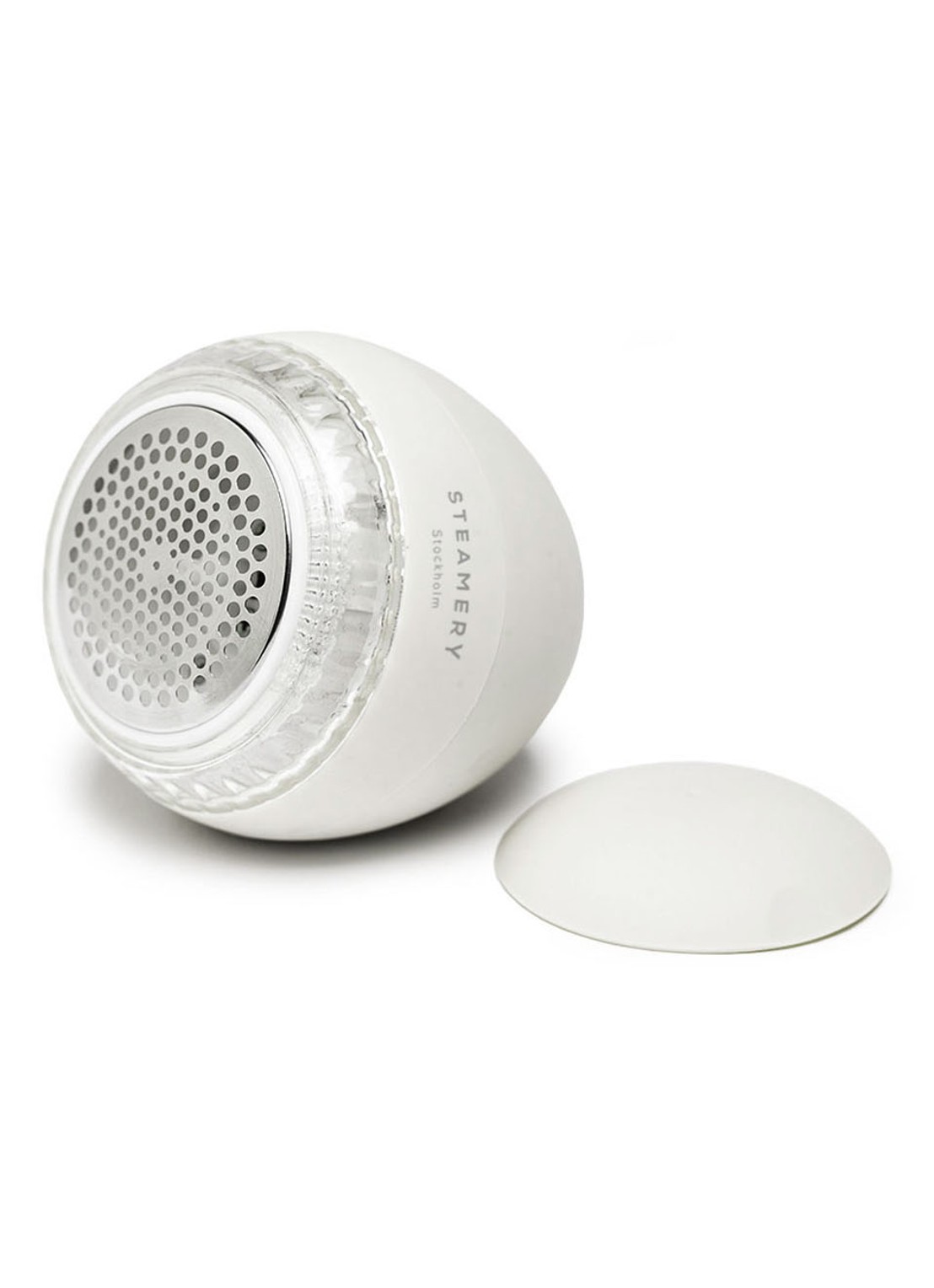 The Steamery Pilo Fabric Shaver ontpiller - detail lichtgrijs