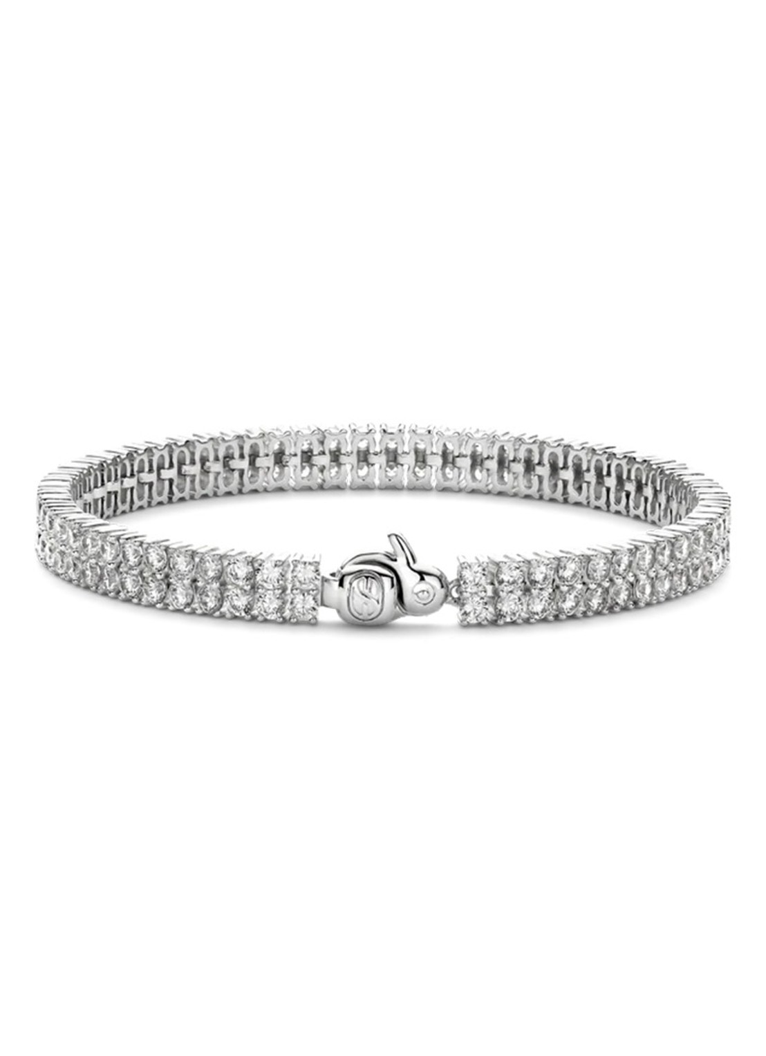 TI SENTO - Milano Armband 23067ZI - voorkant 3 zilver