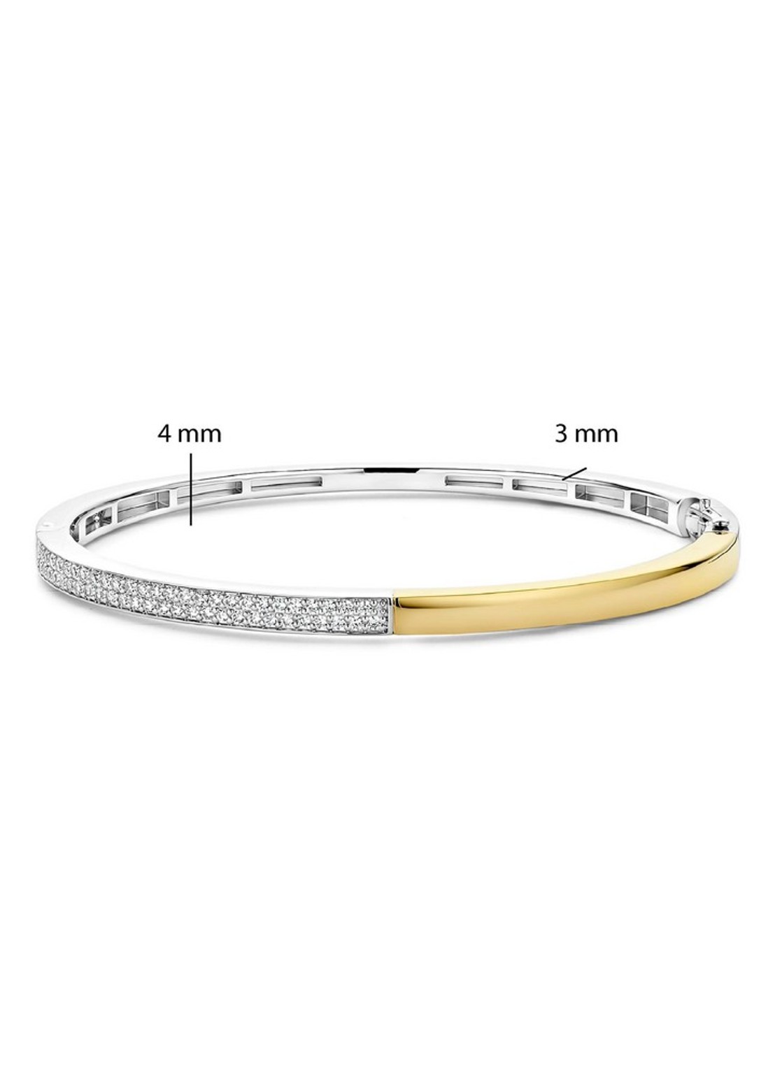 TI SENTO - Milano Armband 23091ZY - detail 3 zilver