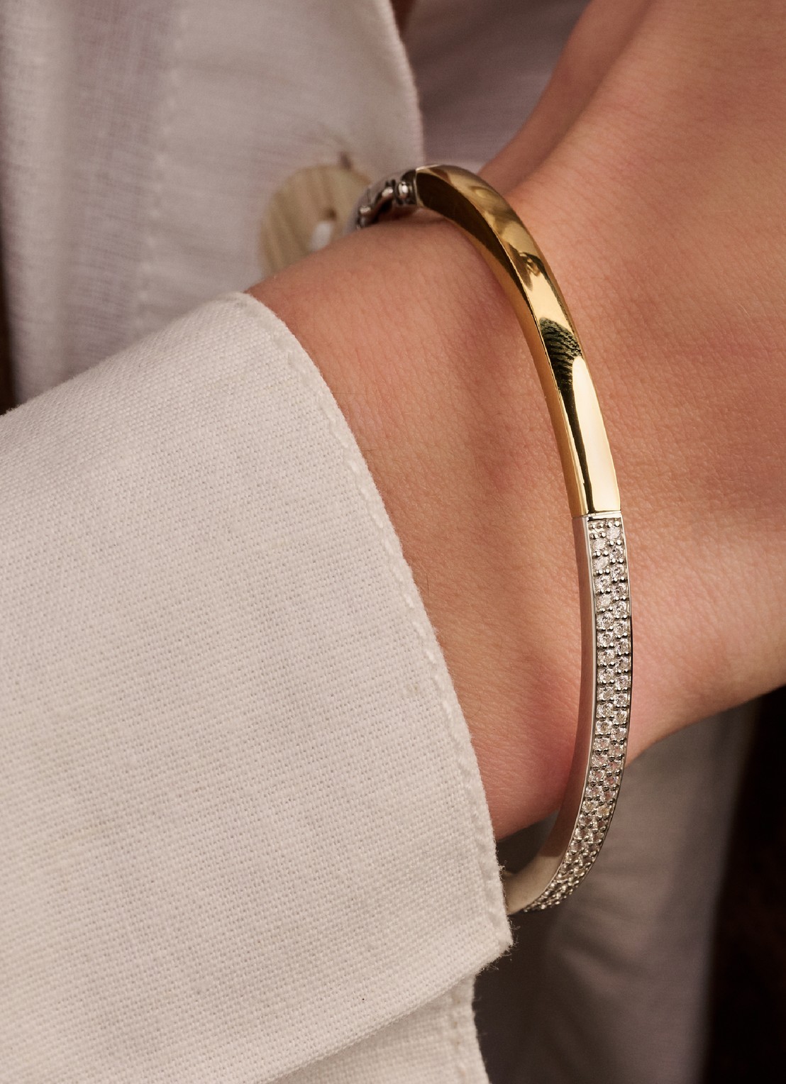 TI SENTO - Milano Armband 23091ZY - voorkant 5 zilver