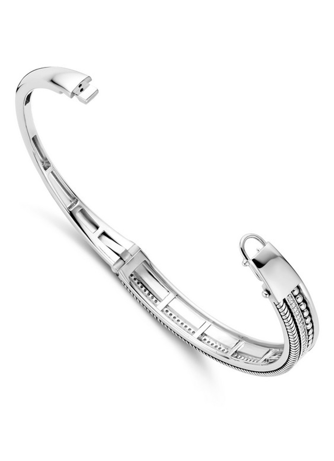 TI SENTO - Milano Armband 23093ZI - detail 2 zilver