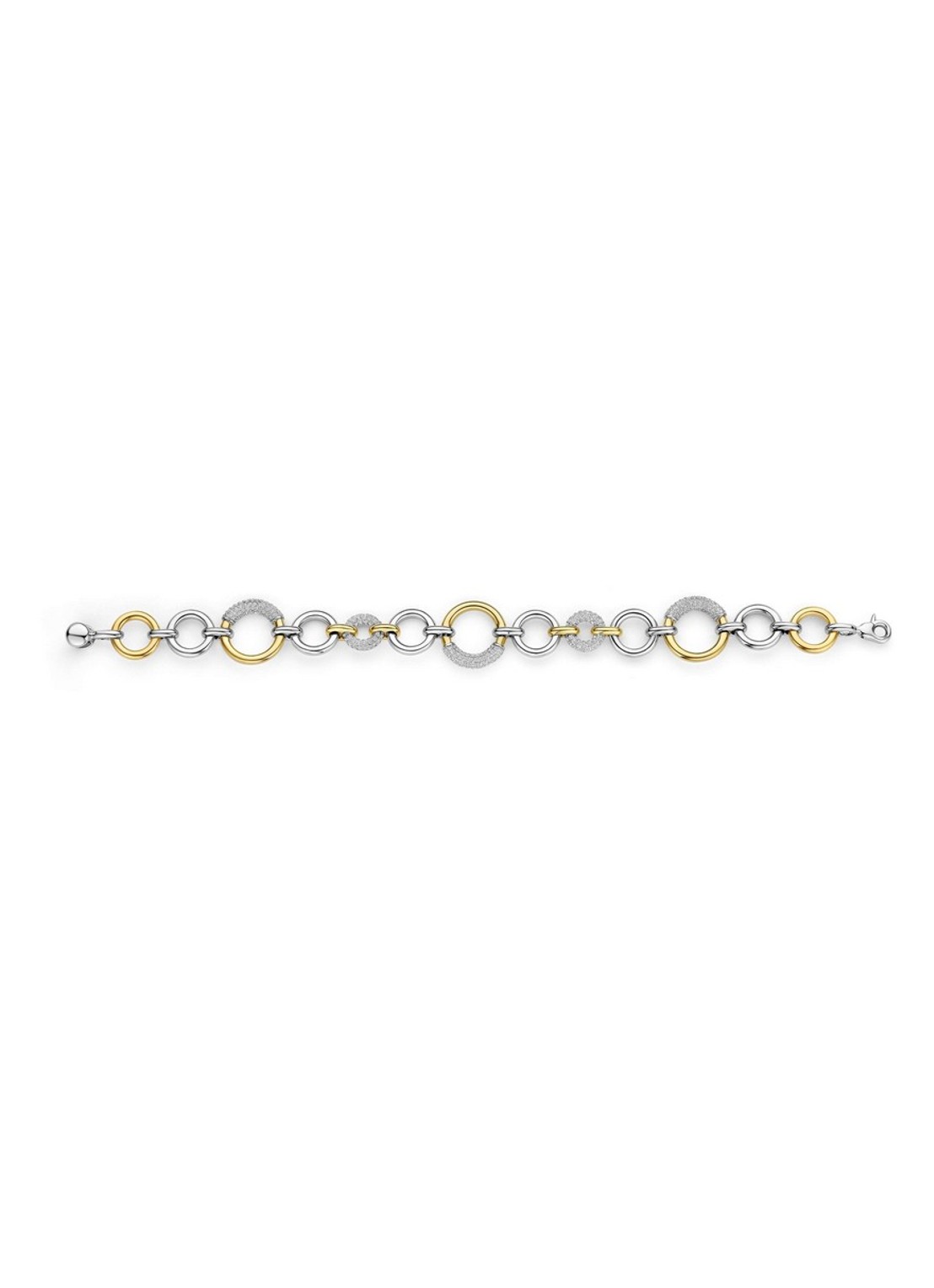 TI SENTO - Milano Armband met zirkonia 23102ZY - detail 4 zilver