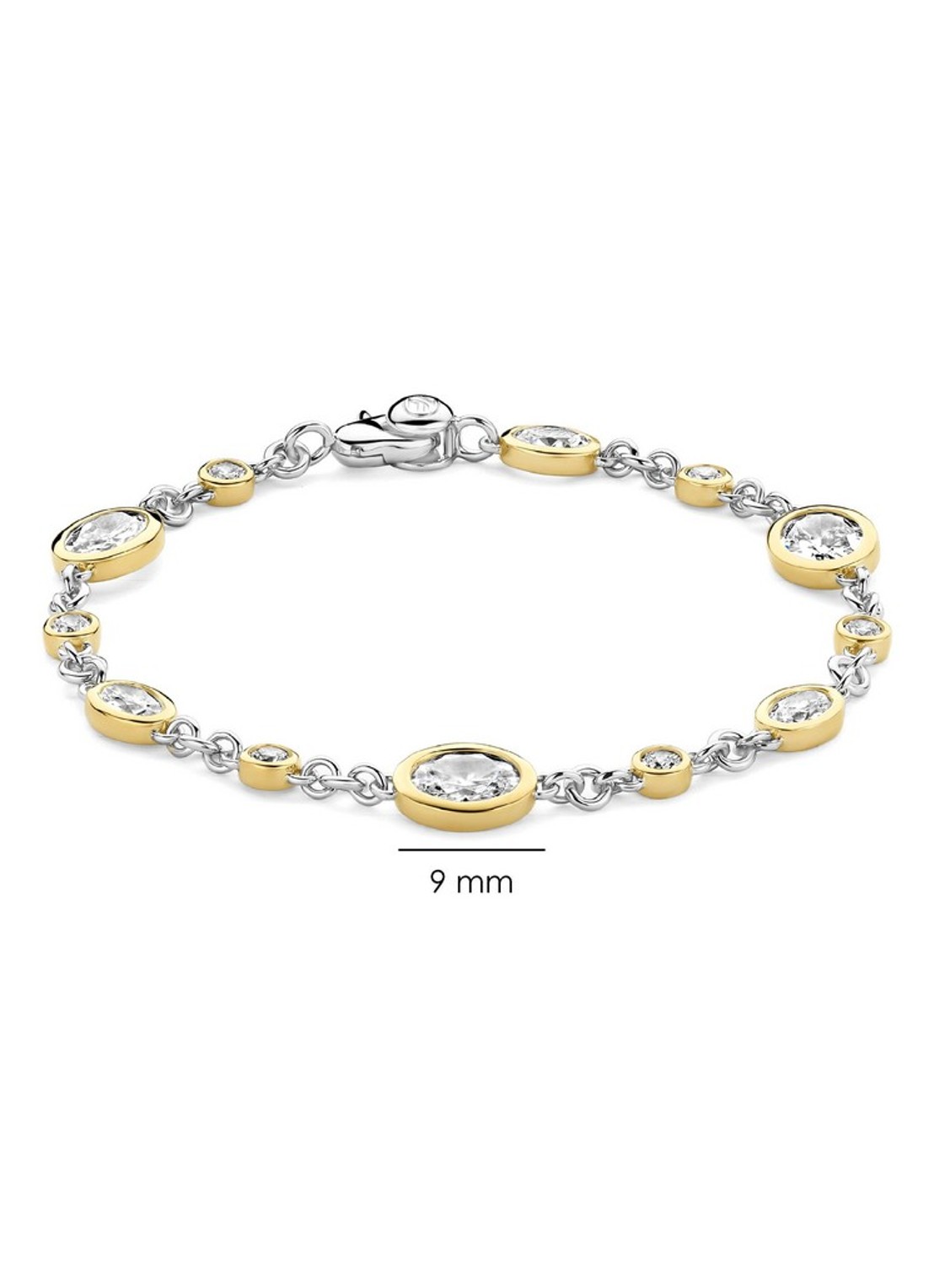 TI SENTO - Milano Armband met zirkonia 23108ZY - detail 3 zilver
