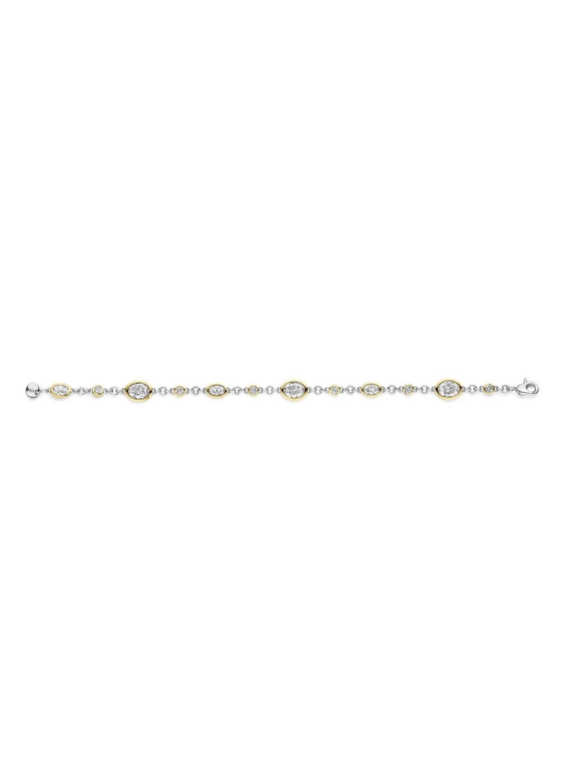 TI SENTO - Milano Armband met zirkonia 23108ZY - detail 4 zilver