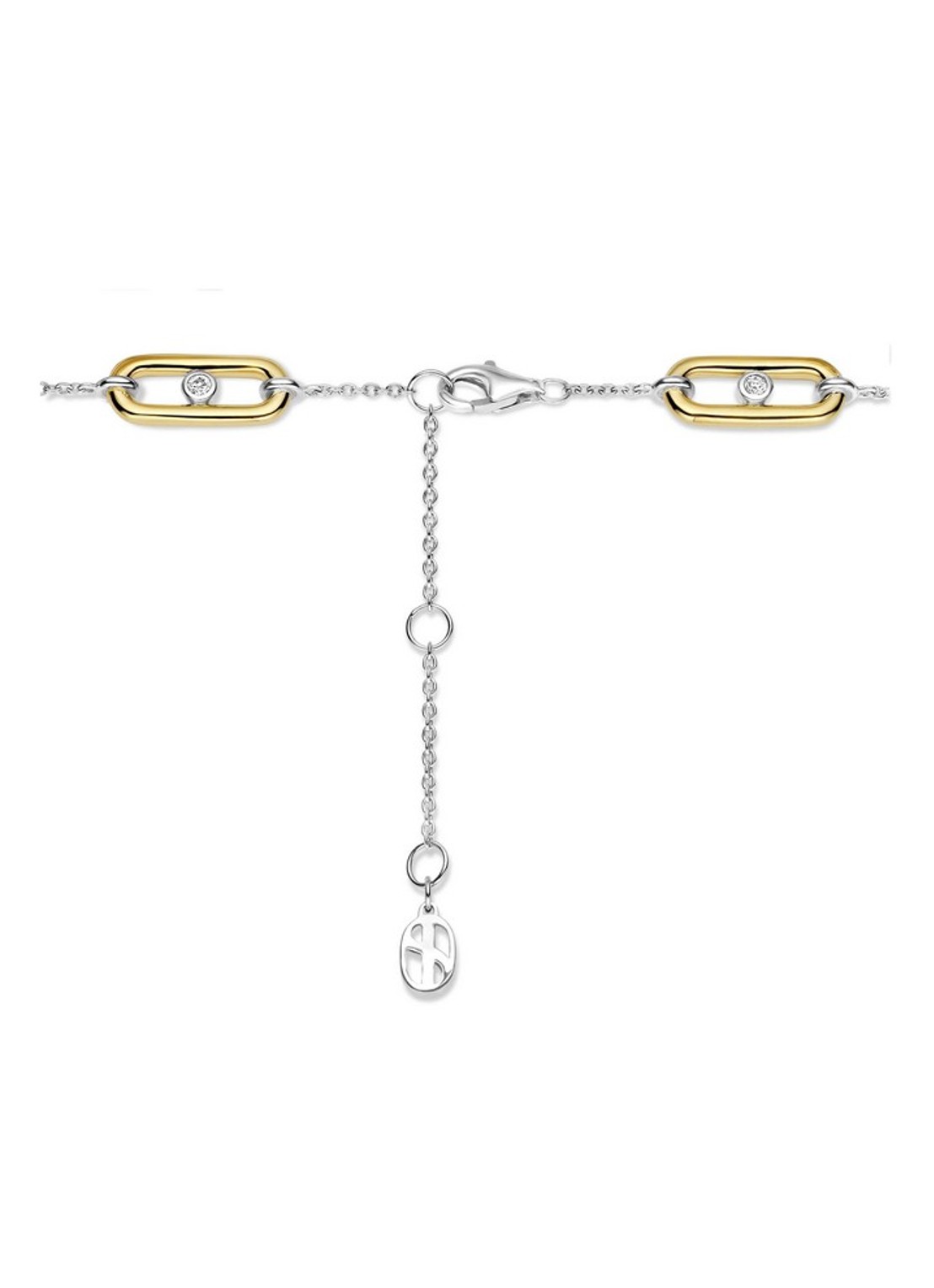 TI SENTO - Milano Armband met zirkonia 23111ZY - detail 2 goud