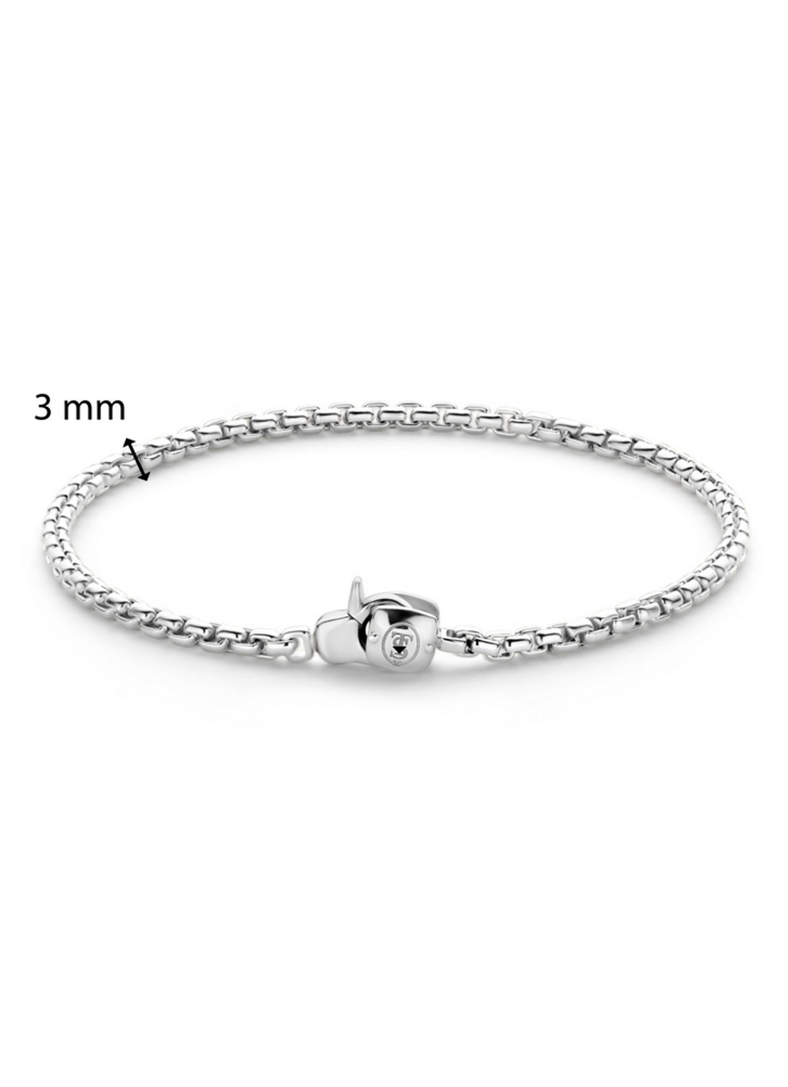 TI SENTO - Milano  Armband van zilver 23023SI - detail 3 zilver