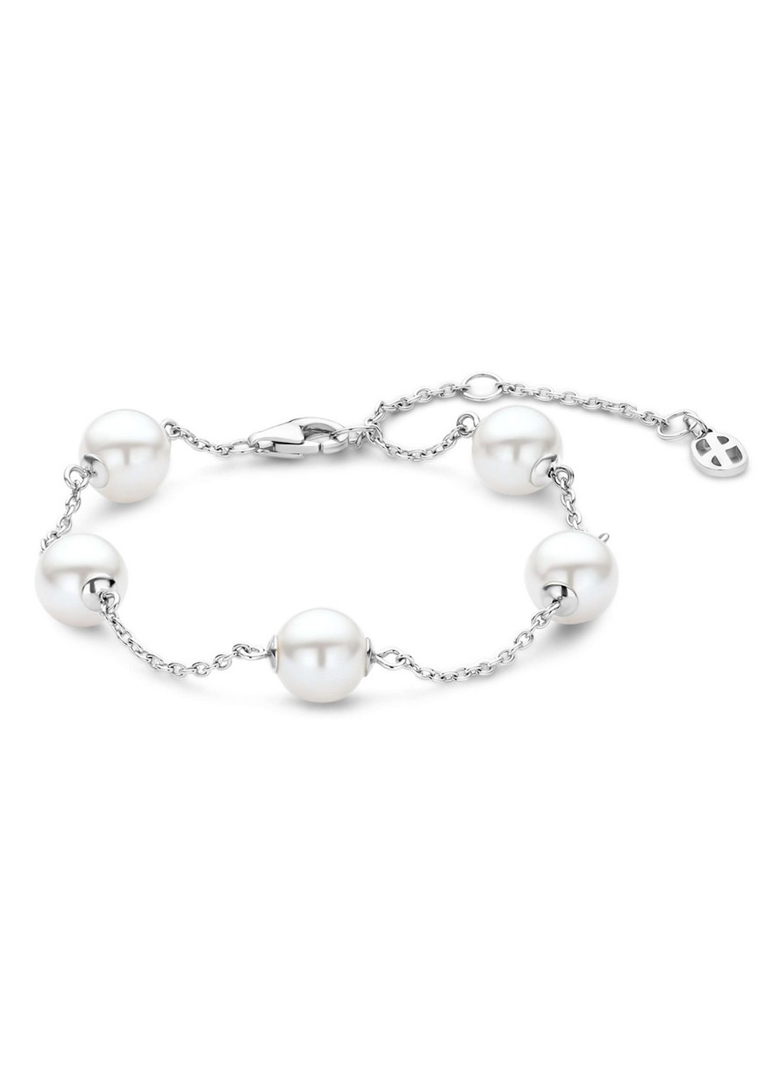 TI SENTO - Milano Armband van zilver 23105PW - voorkant zilver