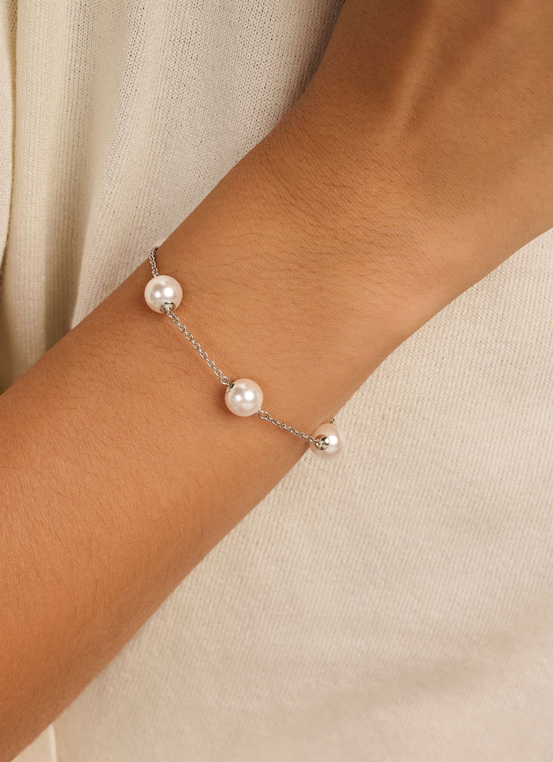 TI SENTO - Milano Armband van zilver 23105PW - voorkant 2 zilver