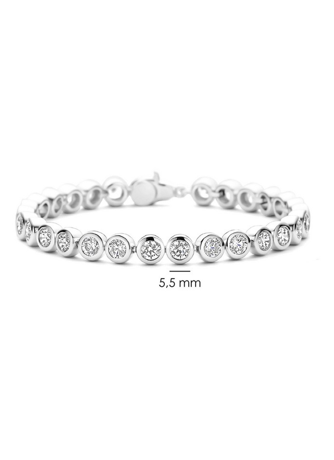 TI SENTO - Milano Armband van zilver 23107ZI - detail 3 zilver