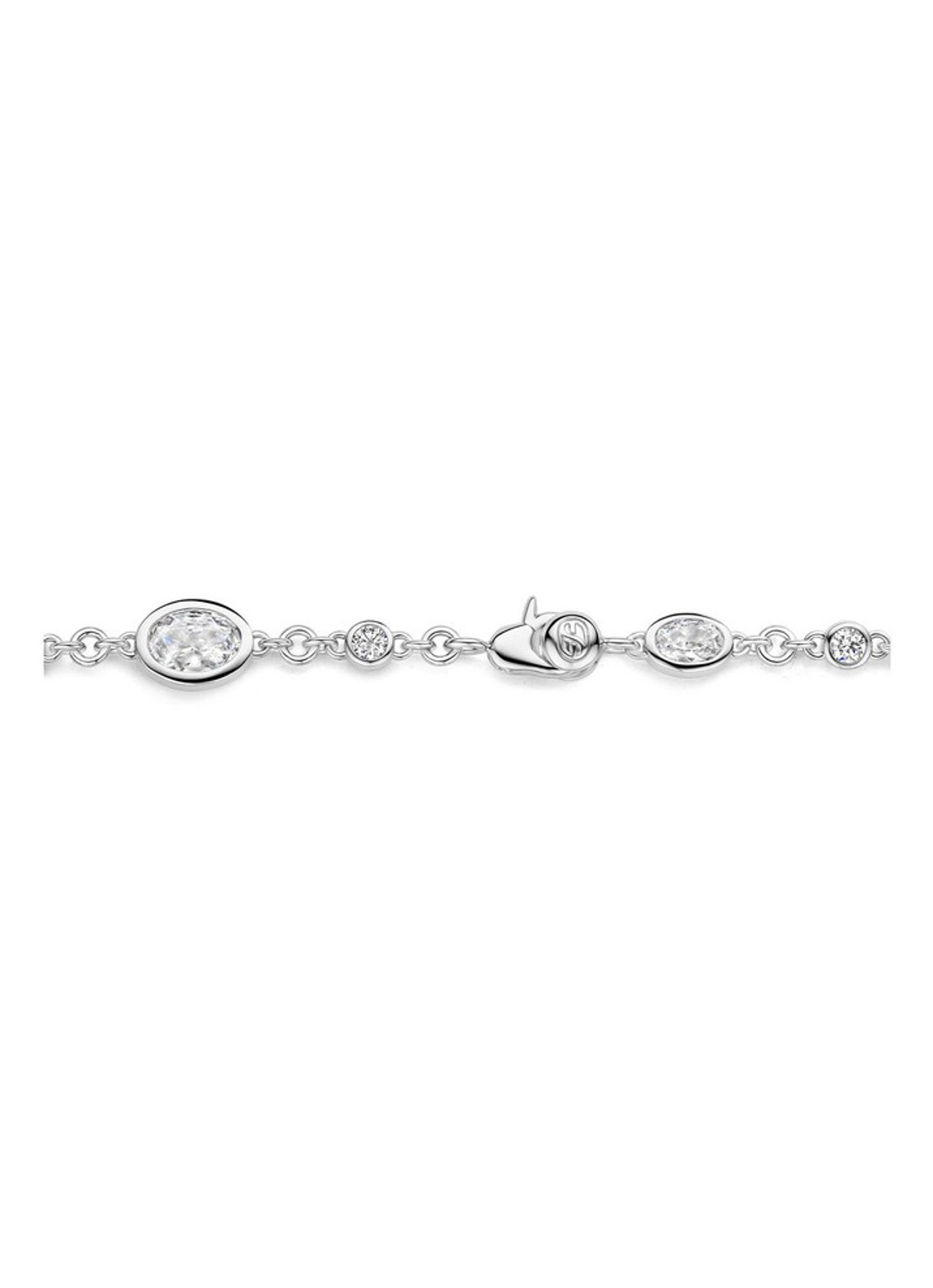 TI SENTO - Milano Armband van zilver 23108ZI - detail 2 zilver