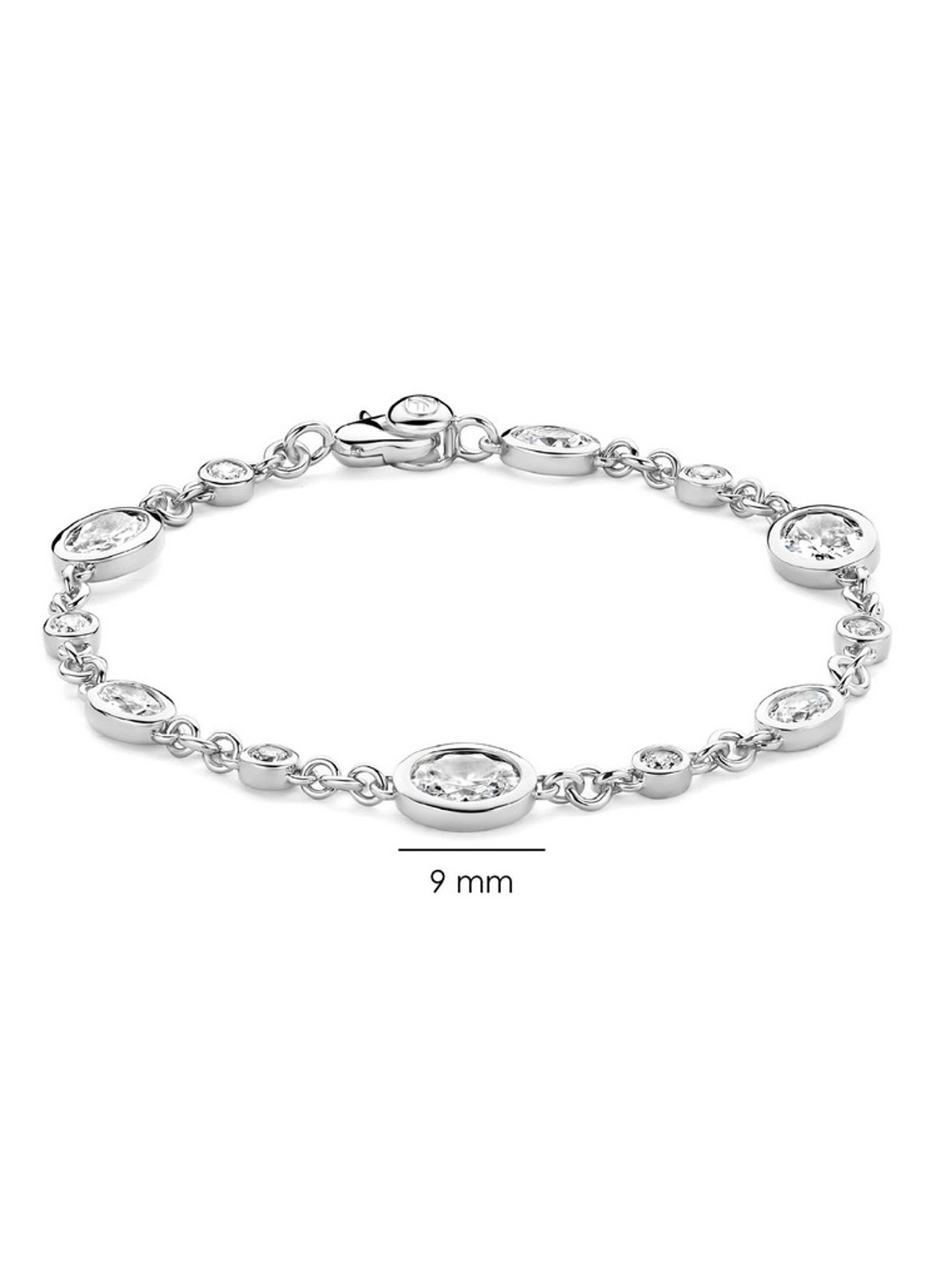 TI SENTO - Milano Armband van zilver 23108ZI - detail 3 zilver