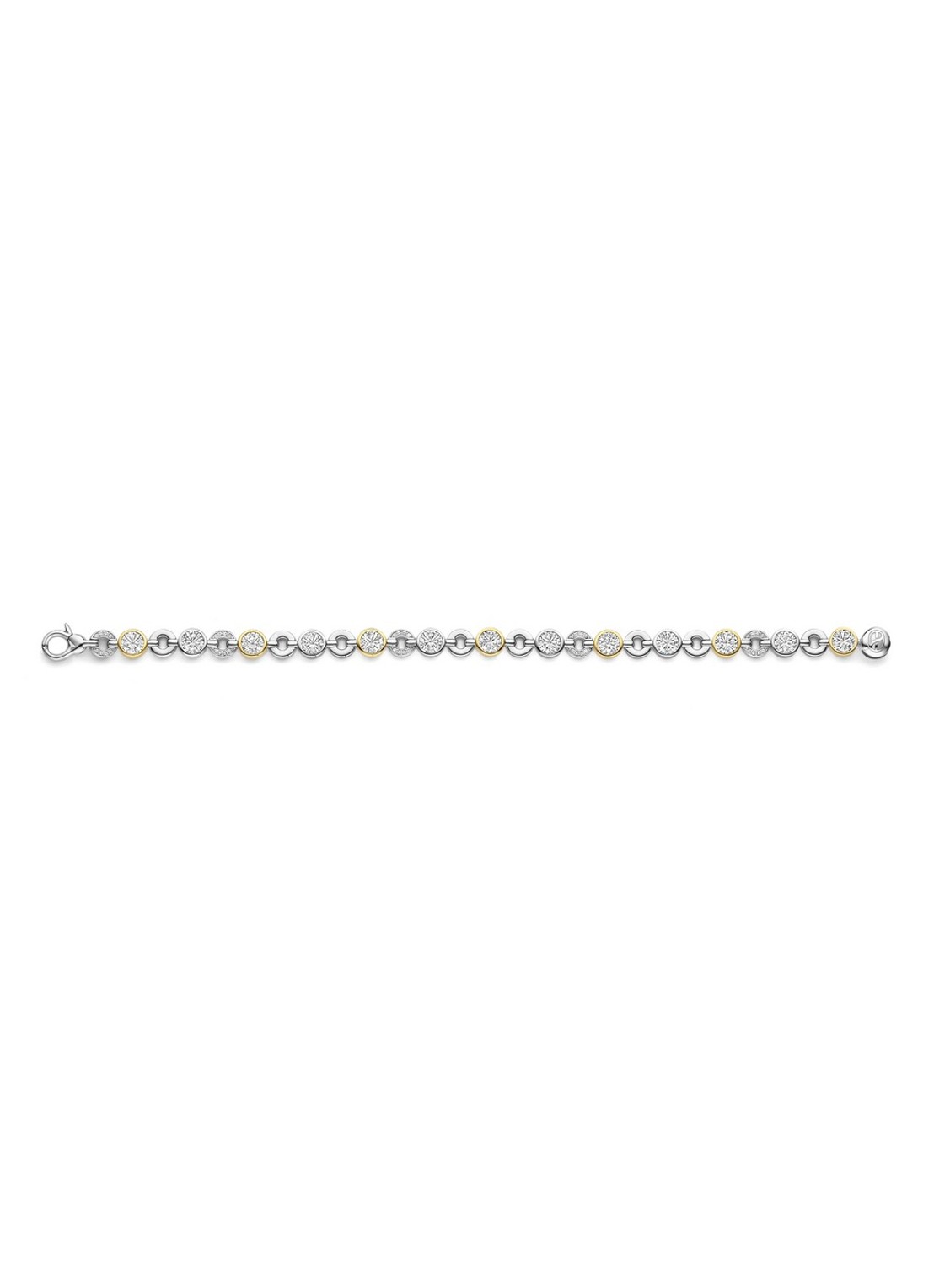 TI SENTO - Milano Armband verguld 23054ZY - detail 5 zilver