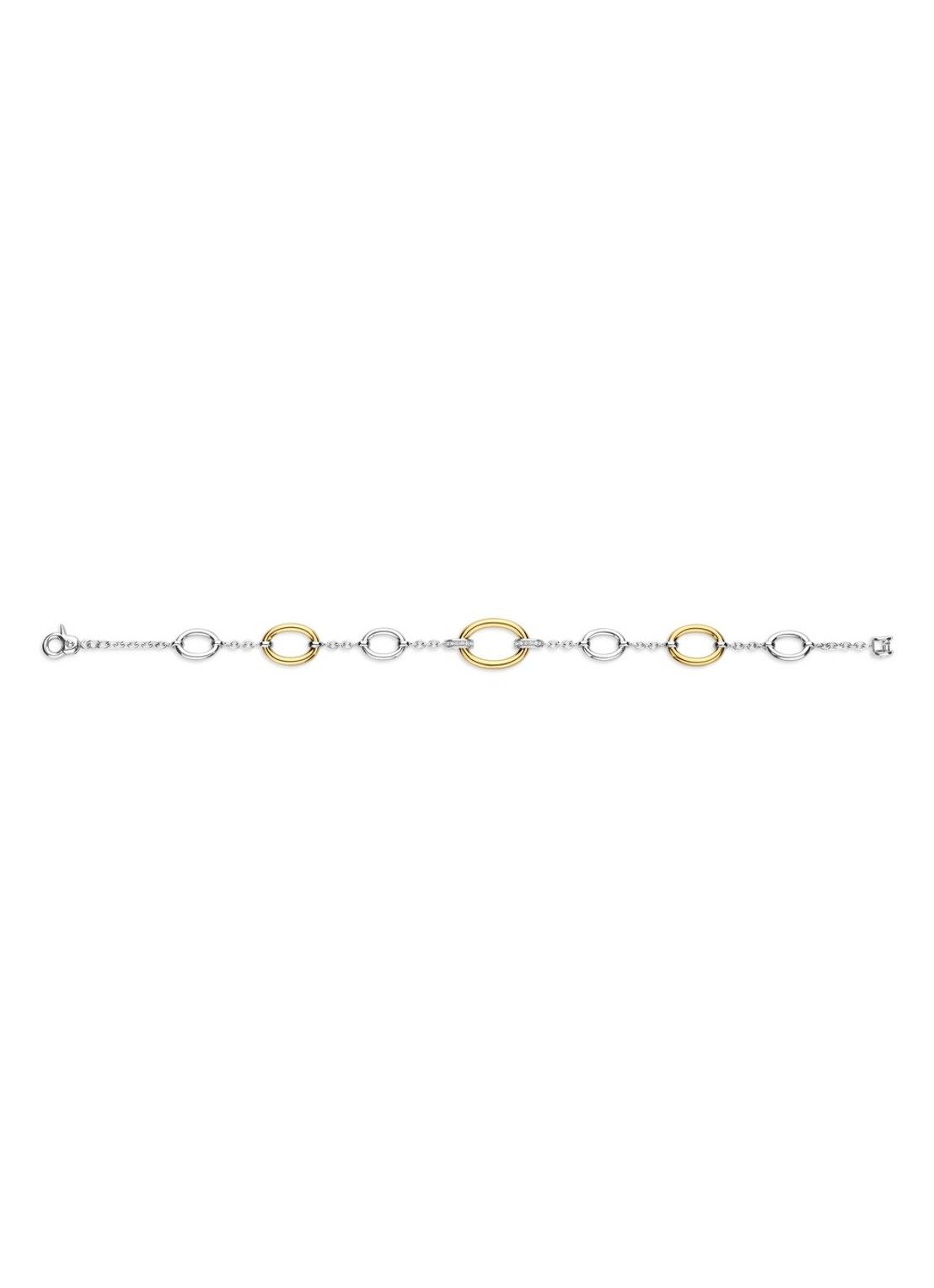 TI SENTO - Milano Armband verguld 23073ZY - detail 2 zilver