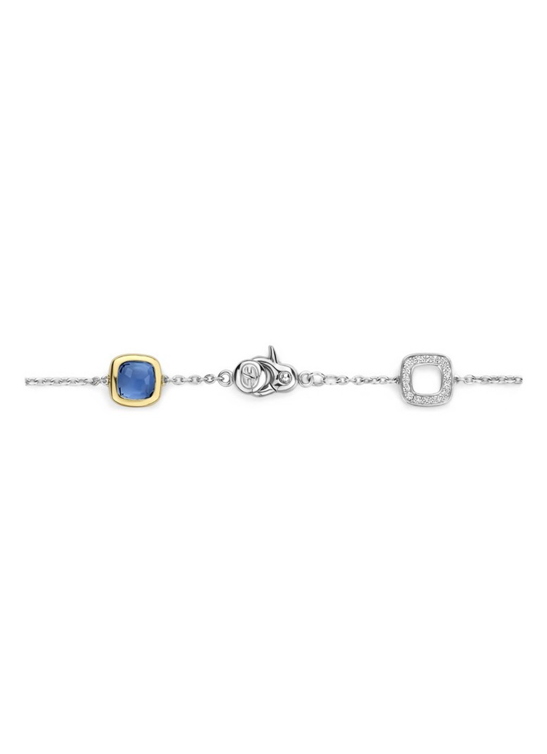 TI SENTO - Milano Armband verguld 23080DB - detail zilver