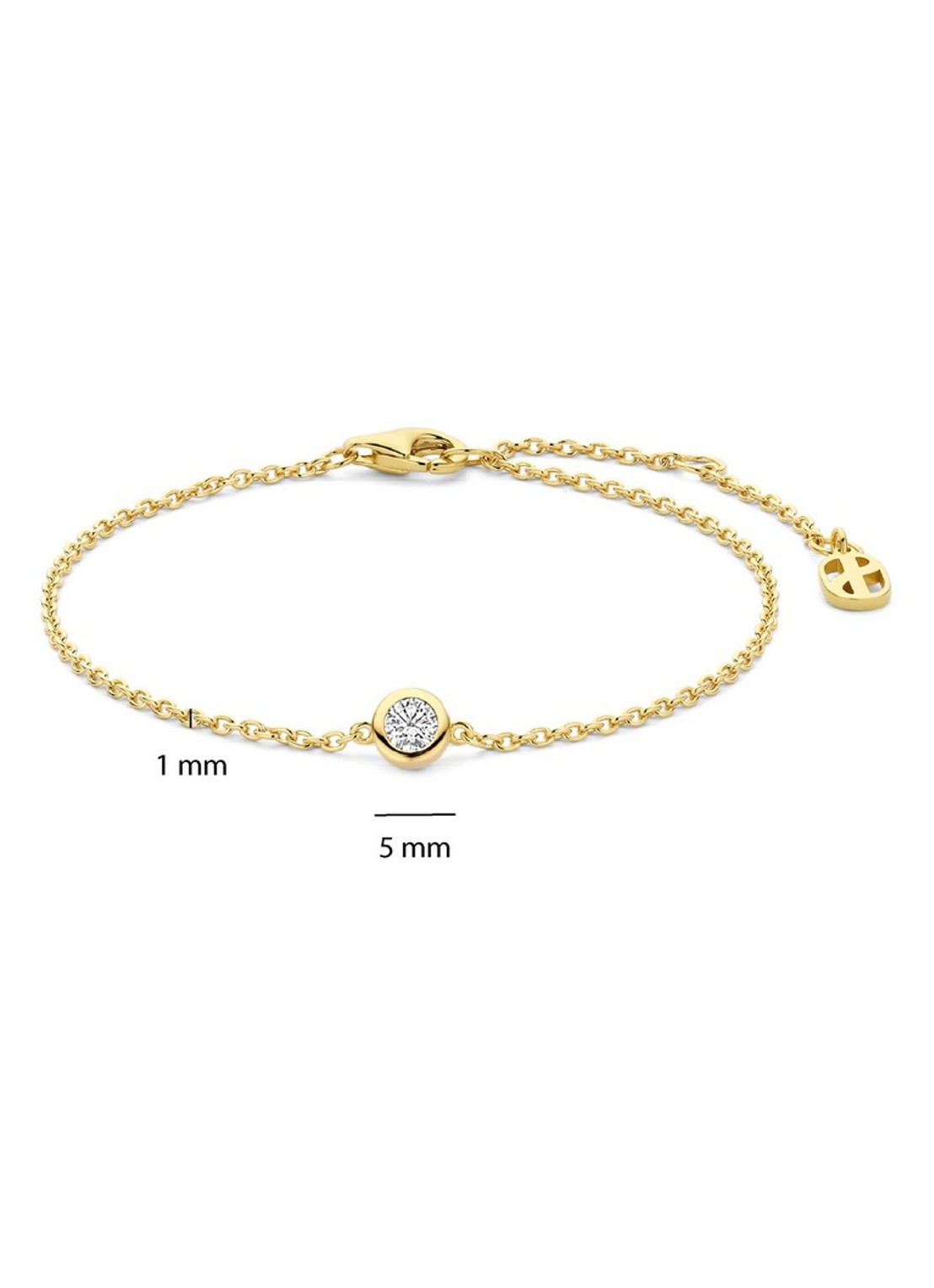 TI SENTO - Milano Armband verguld 23092ZY - detail 3 goud