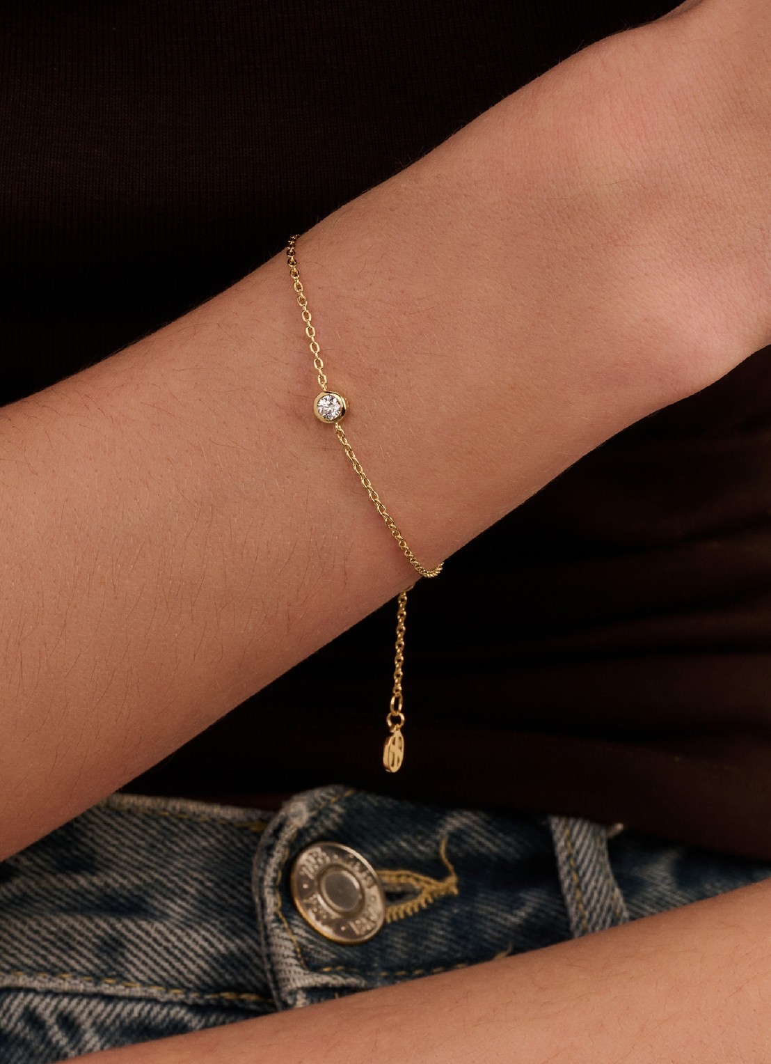 TI SENTO - Milano Armband verguld 23092ZY - voorkant 5 goud