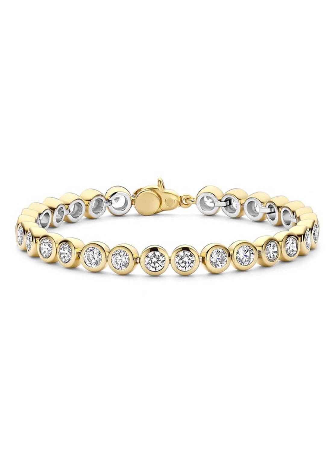 TI SENTO - Milano Armband verguld 23107ZY - voorkant 3 goud