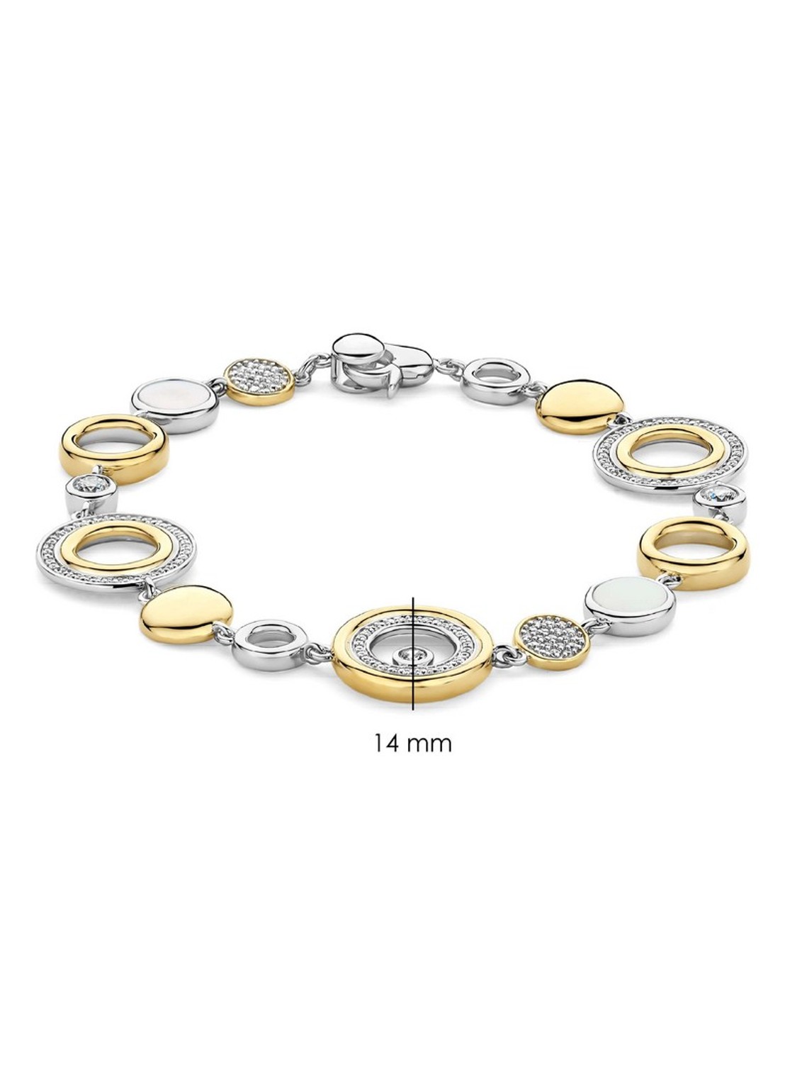 TI SENTO - Milano Armband verguld 23113ZY - detail 6 goud