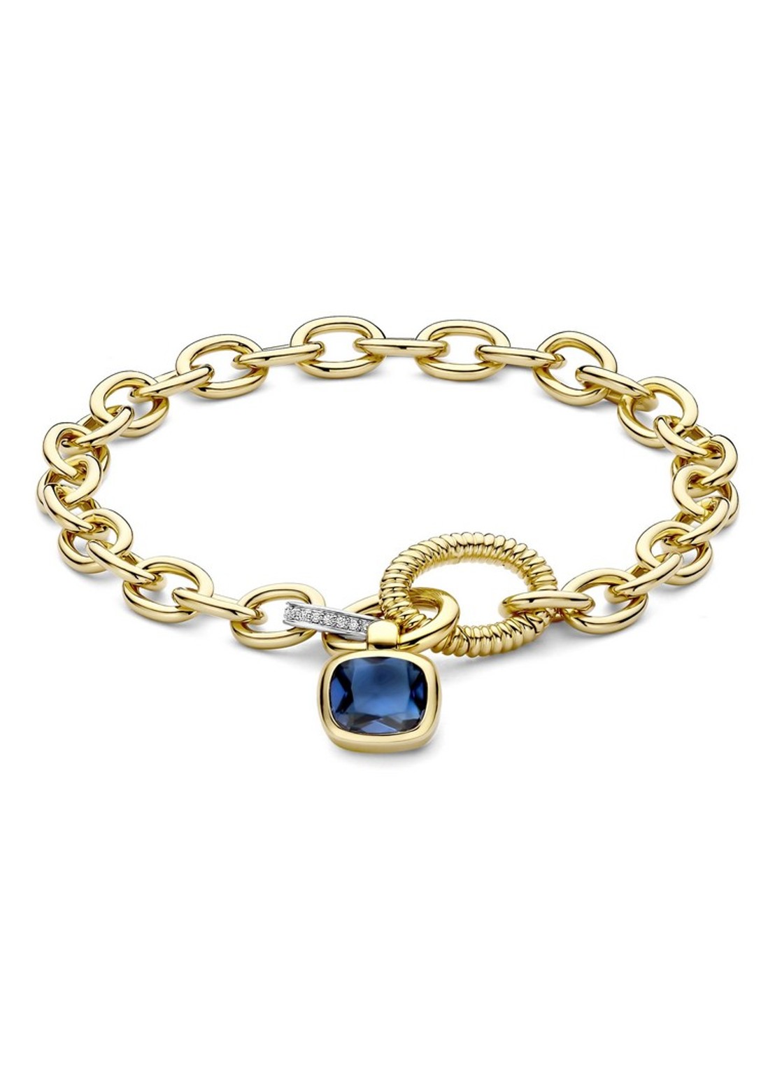 TI SENTO - Milano Armband verguld 23119DB - voorkant 8 goud