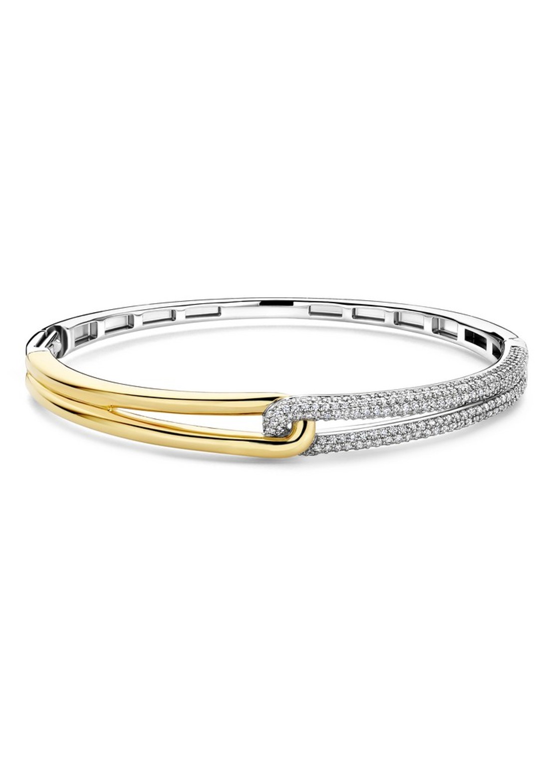 TI SENTO - Milano Bangle 23085ZY - voorkant 3 goud