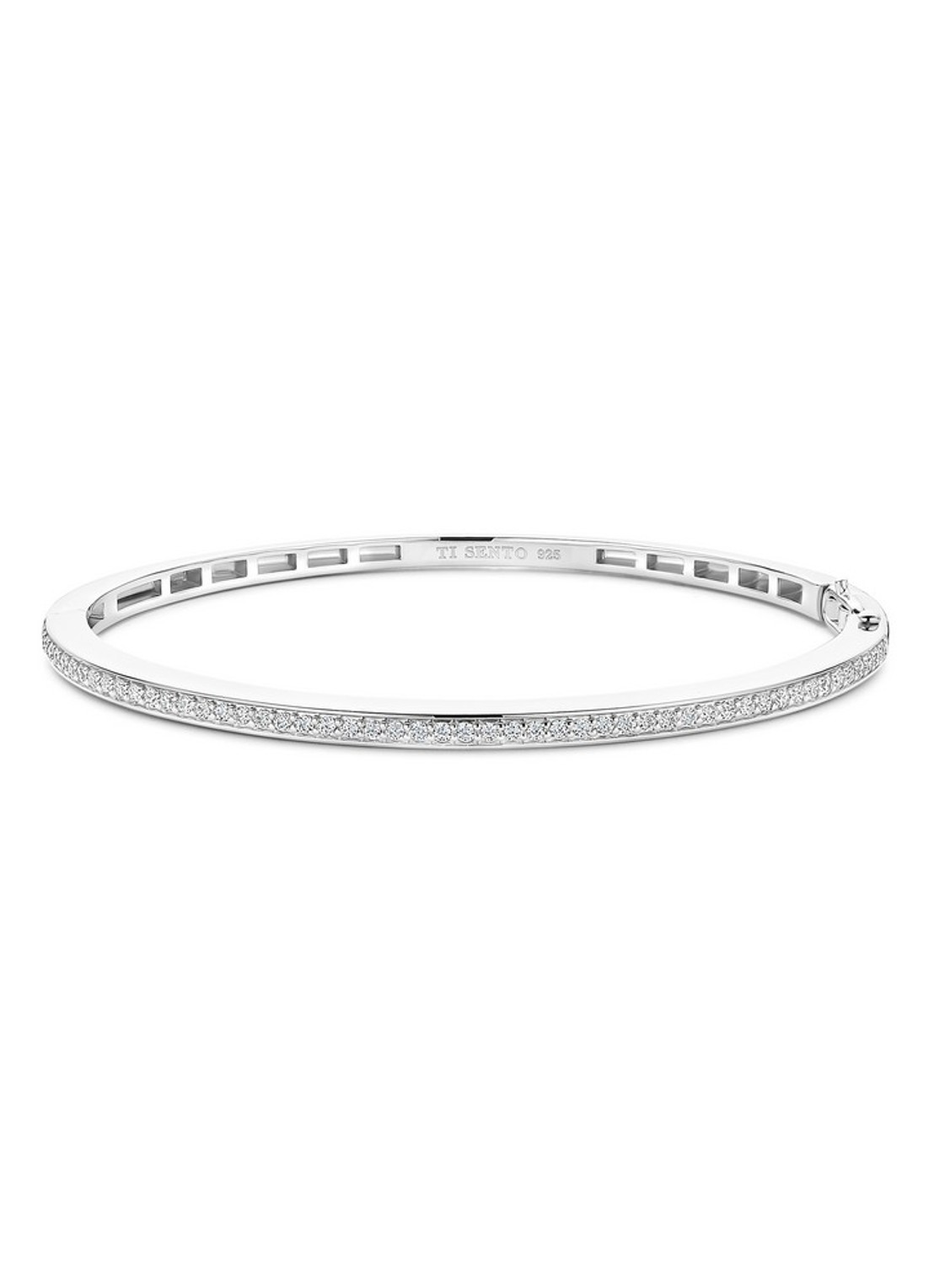 TI SENTO - Milano Bangle 2889ZI - voorkant 6 zilver