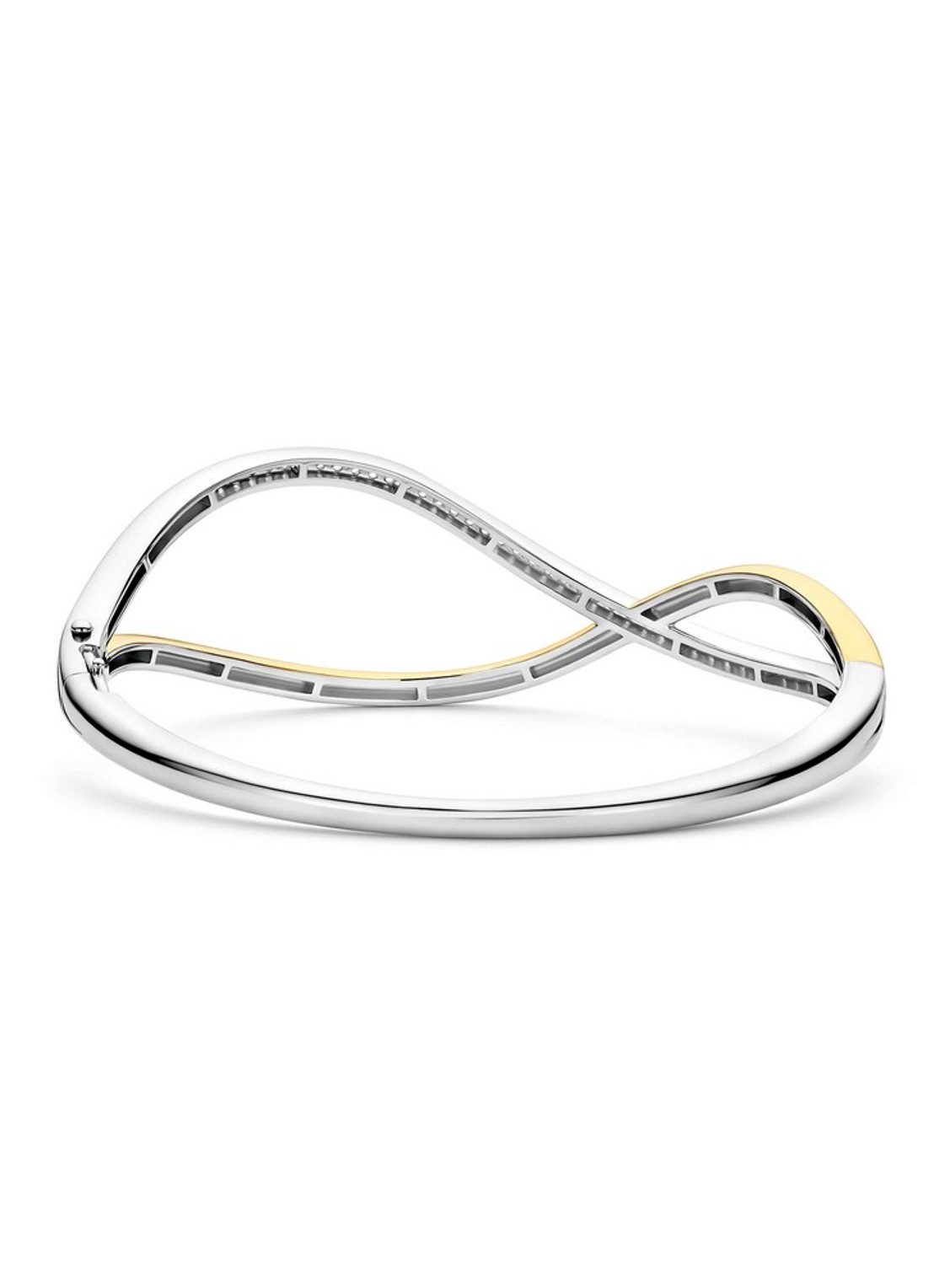 TI SENTO - Milano Bangle met zirkonia 23101ZY - detail 4 zilver