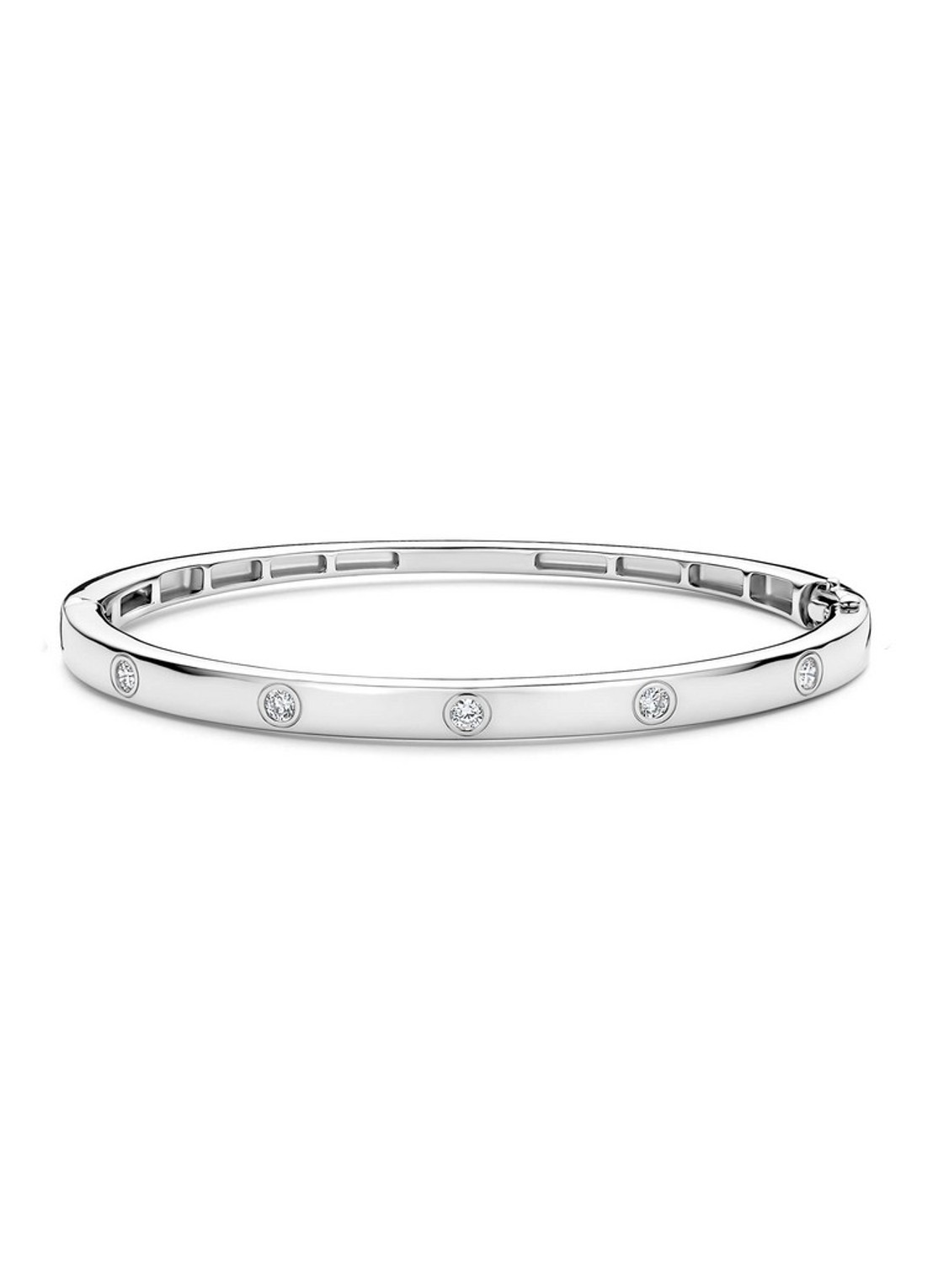 TI SENTO - Milano Bangle van zilver 23089ZI - voorkant 3 zilver