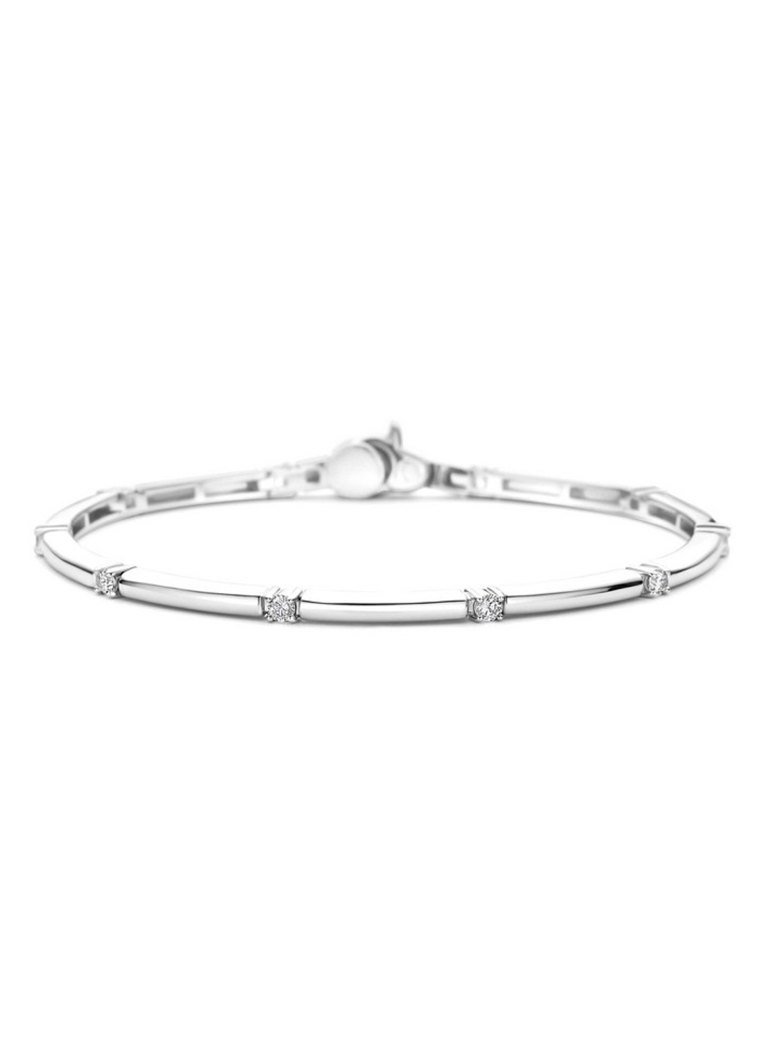TI SENTO - Milano Bangle van zilver 23099ZI - voorkant 2 zilver