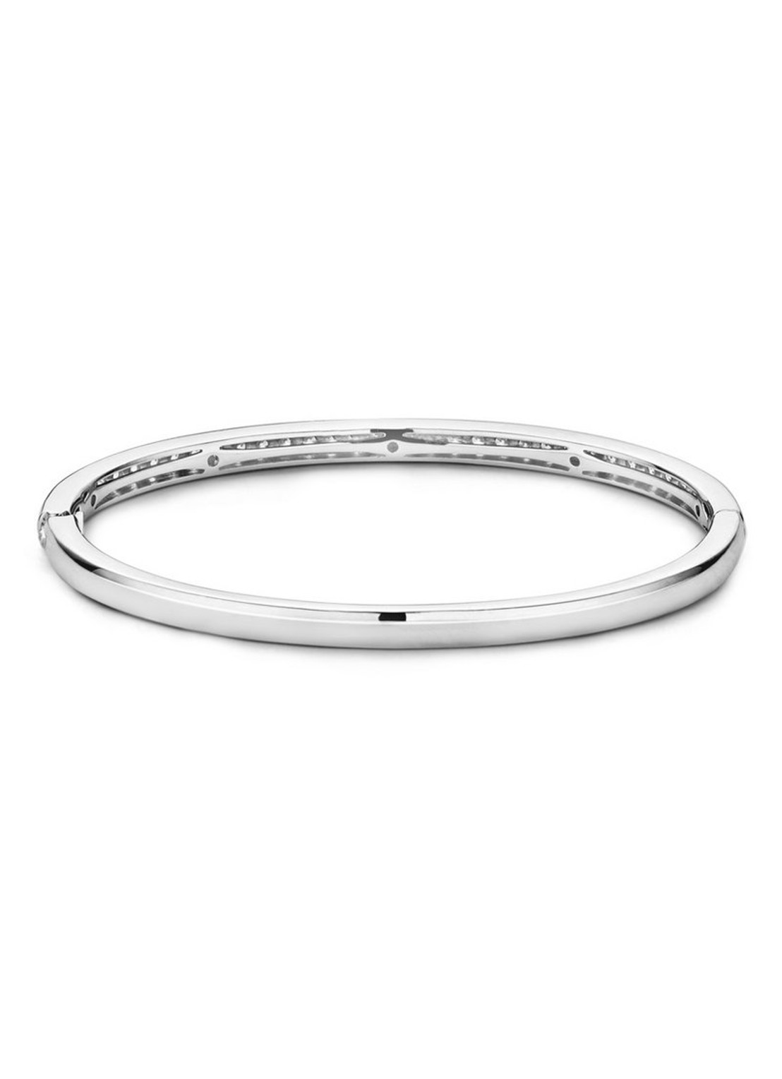 TI SENTO - Milano Bangle van zilver met zirkonia 2298ZI - detail 3 zilver