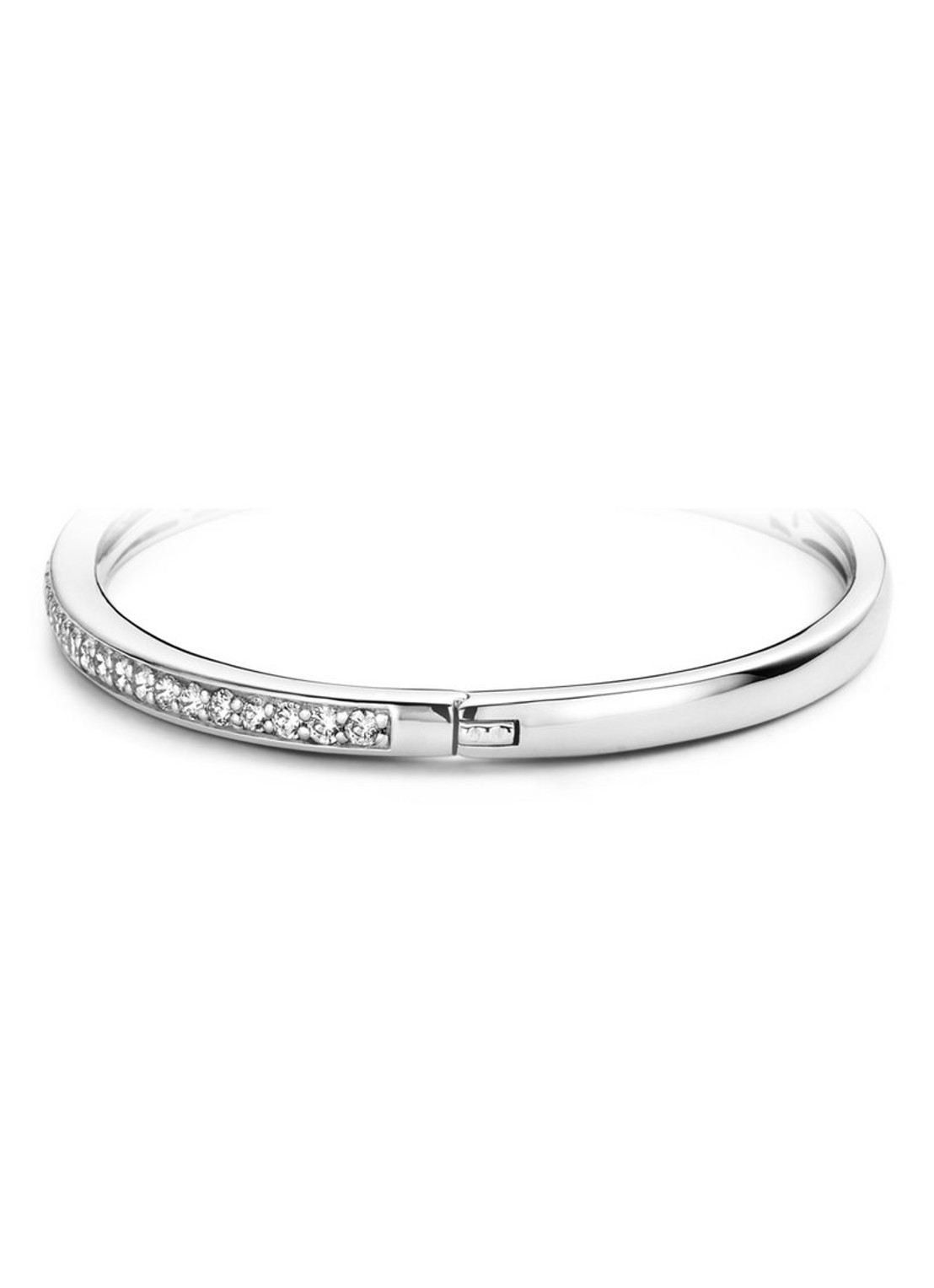 TI SENTO - Milano Bangle van zilver met zirkonia 2298ZI - detail 4 zilver