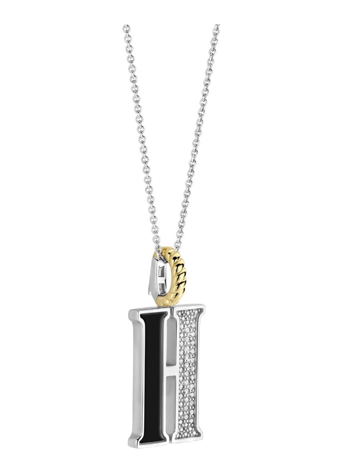 TI SENTO - Milano Hanger van zilver 6840BL_H - detail zilver