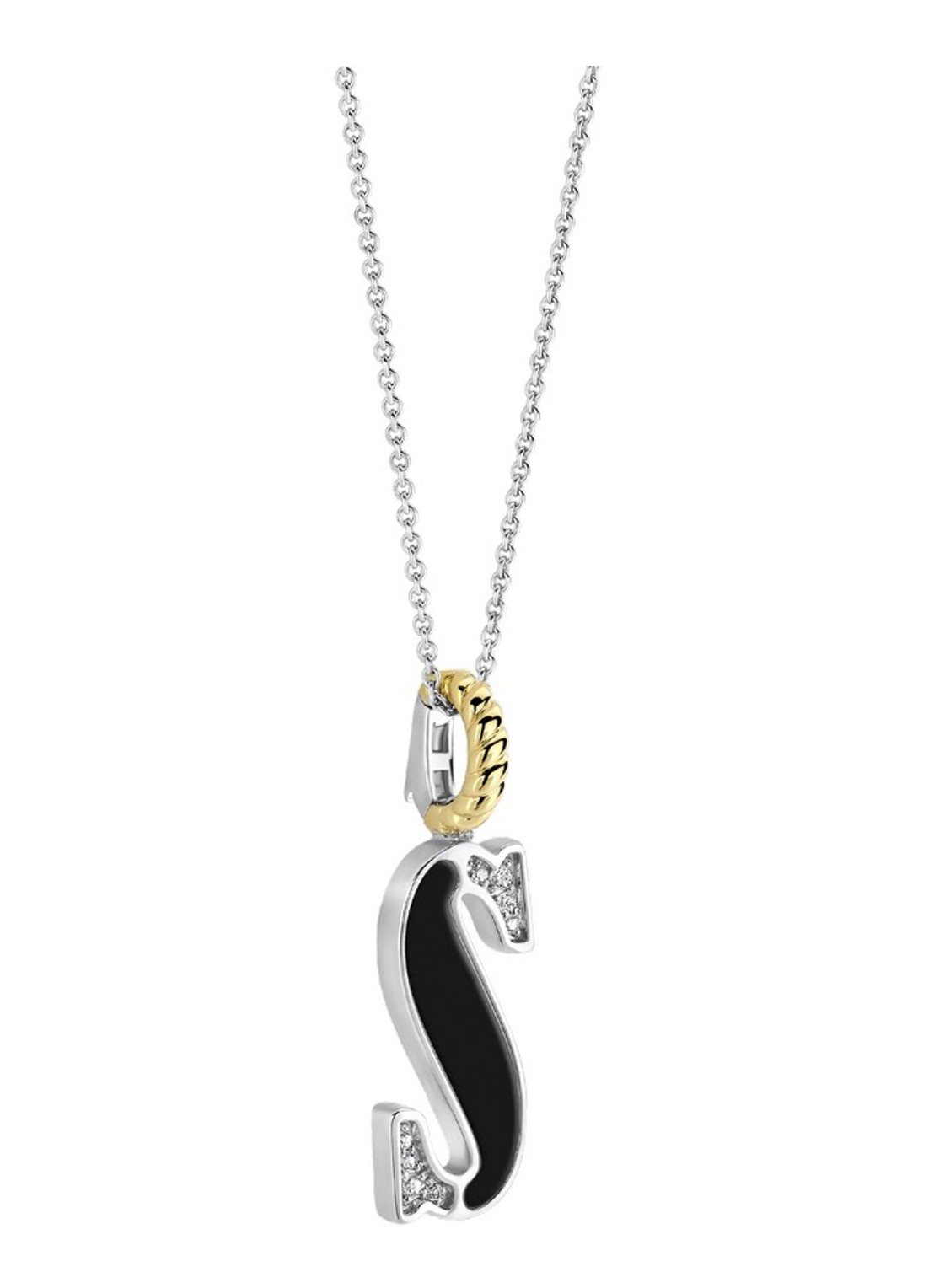 TI SENTO - Milano Hanger van zilver 6840BL_S - detail zilver