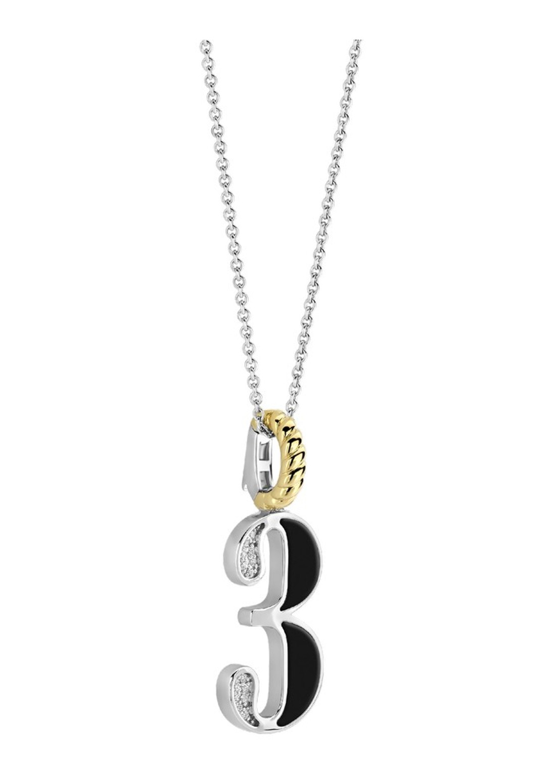 TI SENTO - Milano Hanger van zilver 6841BL_3 - detail zilver
