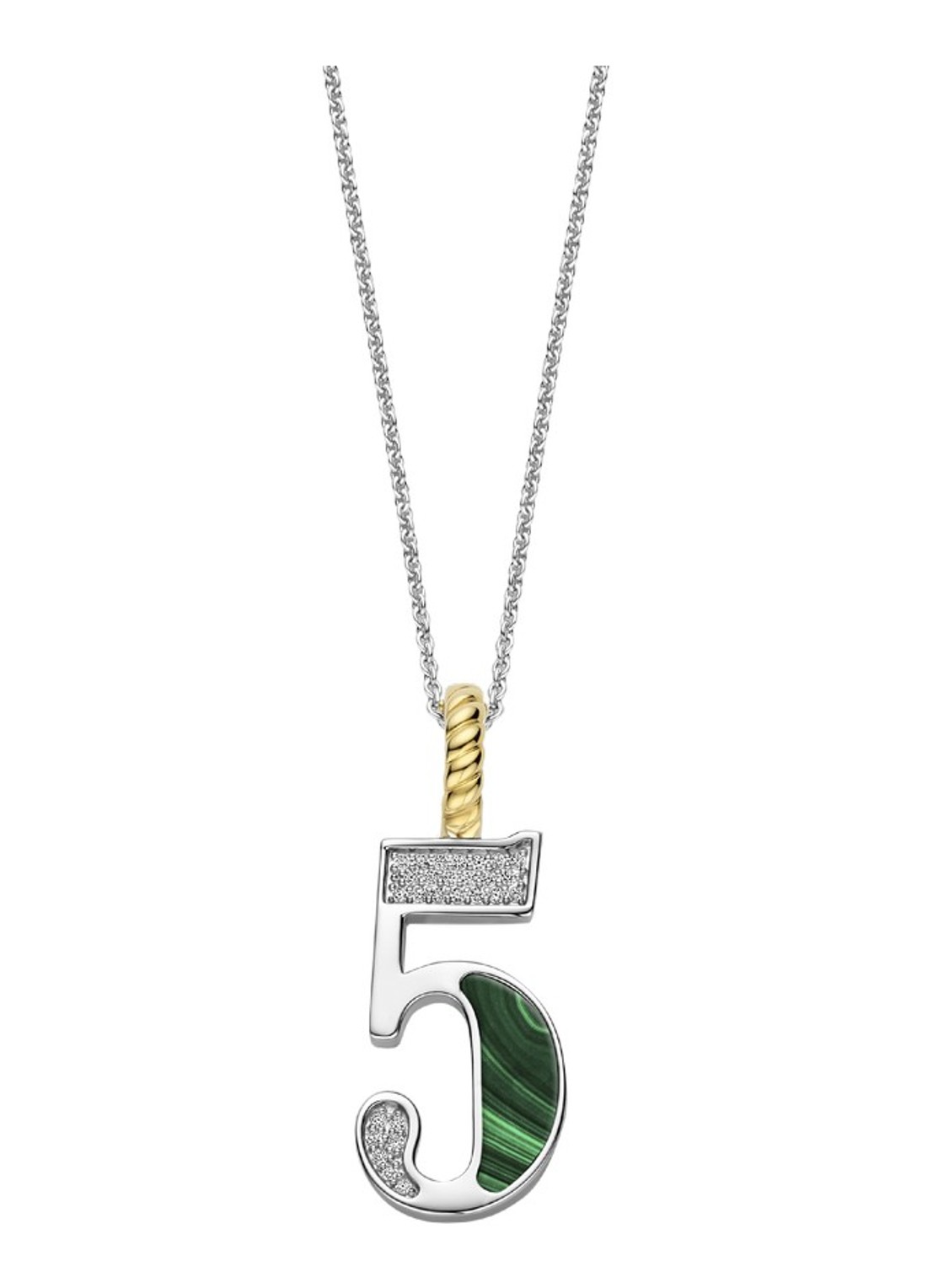 TI SENTO - Milano Hanger van zilver 6841MA_5 - voorkant 2 zilver