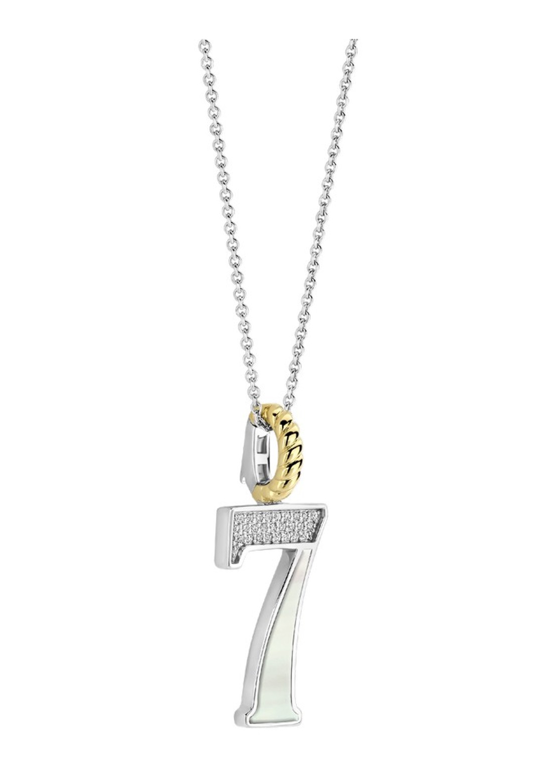 TI SENTO - Milano Hanger van zilver 6841MW_7 - detail zilver