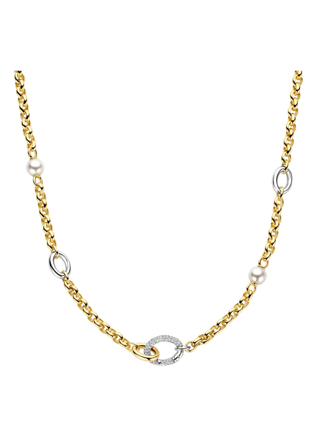 TI SENTO - Milano Ketting 34096ZY - voorkant 4 goud