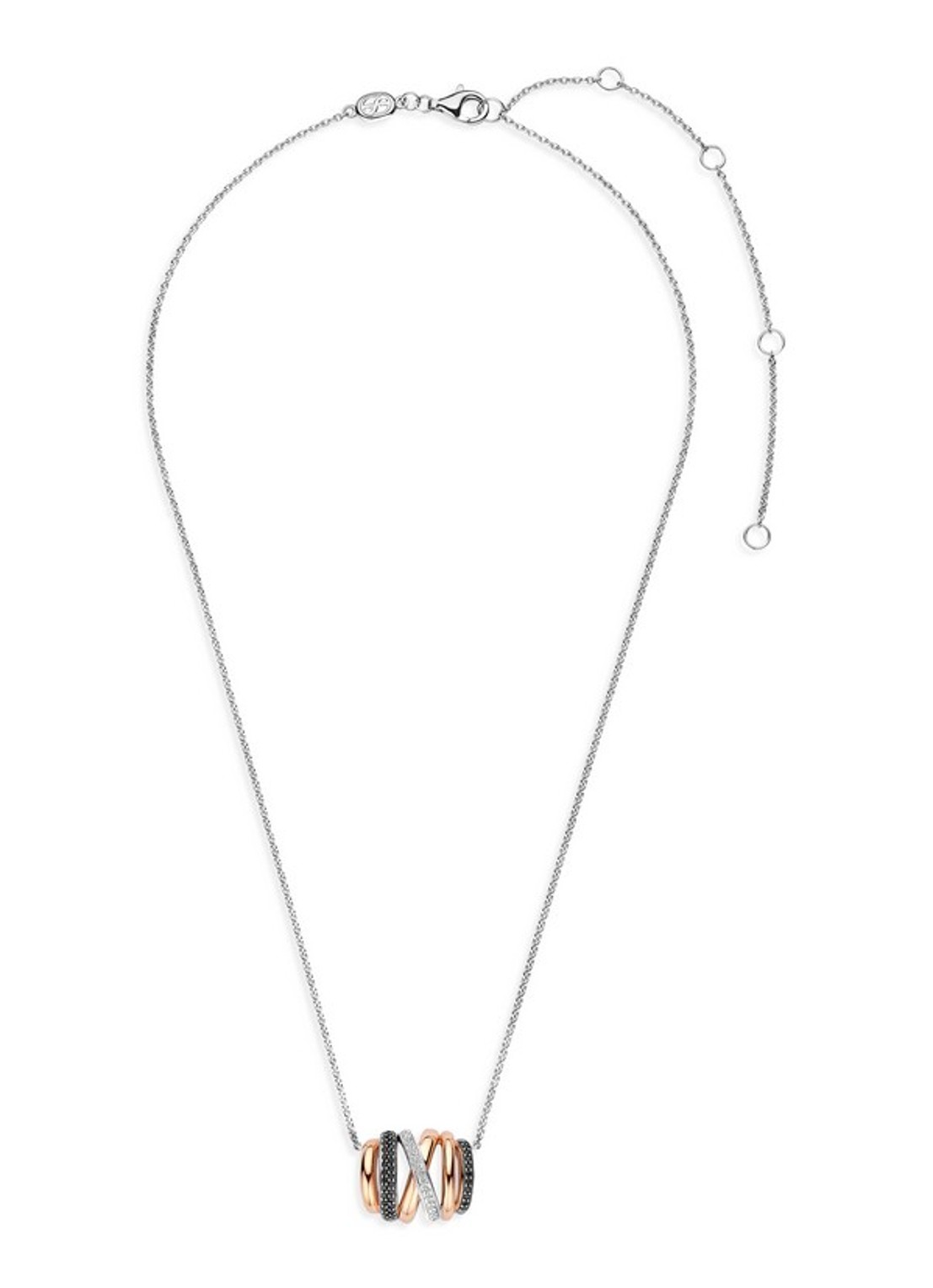TI SENTO - Milano Ketting 34116BR - detail 2 zilver