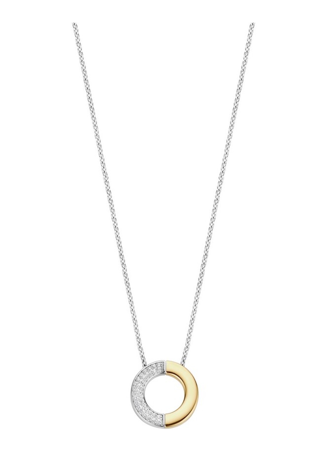 TI SENTO - Milano Ketting 34120ZY - voorkant 4 zilver