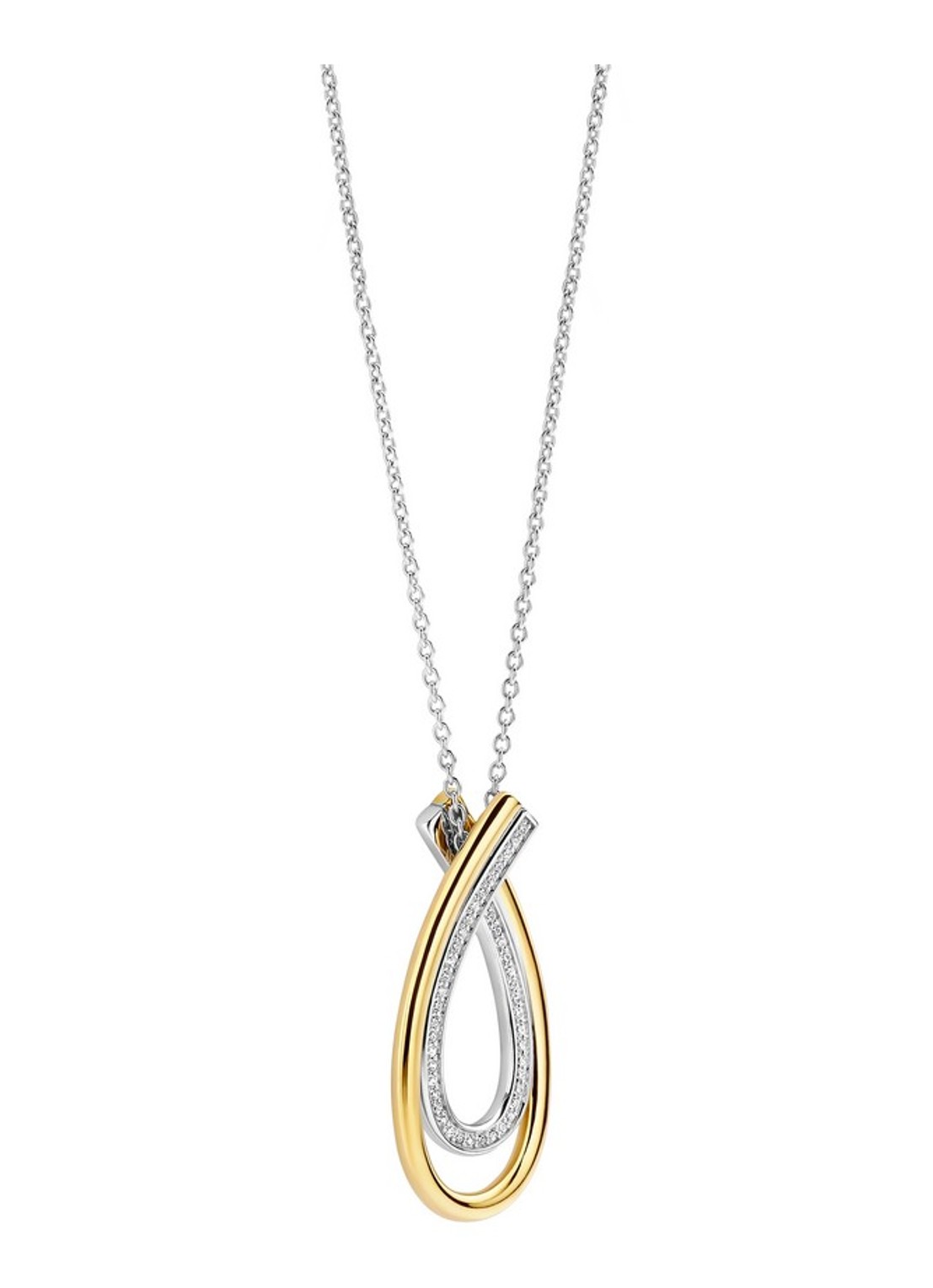 TI SENTO - Milano Ketting 34121ZY - detail 3 goud